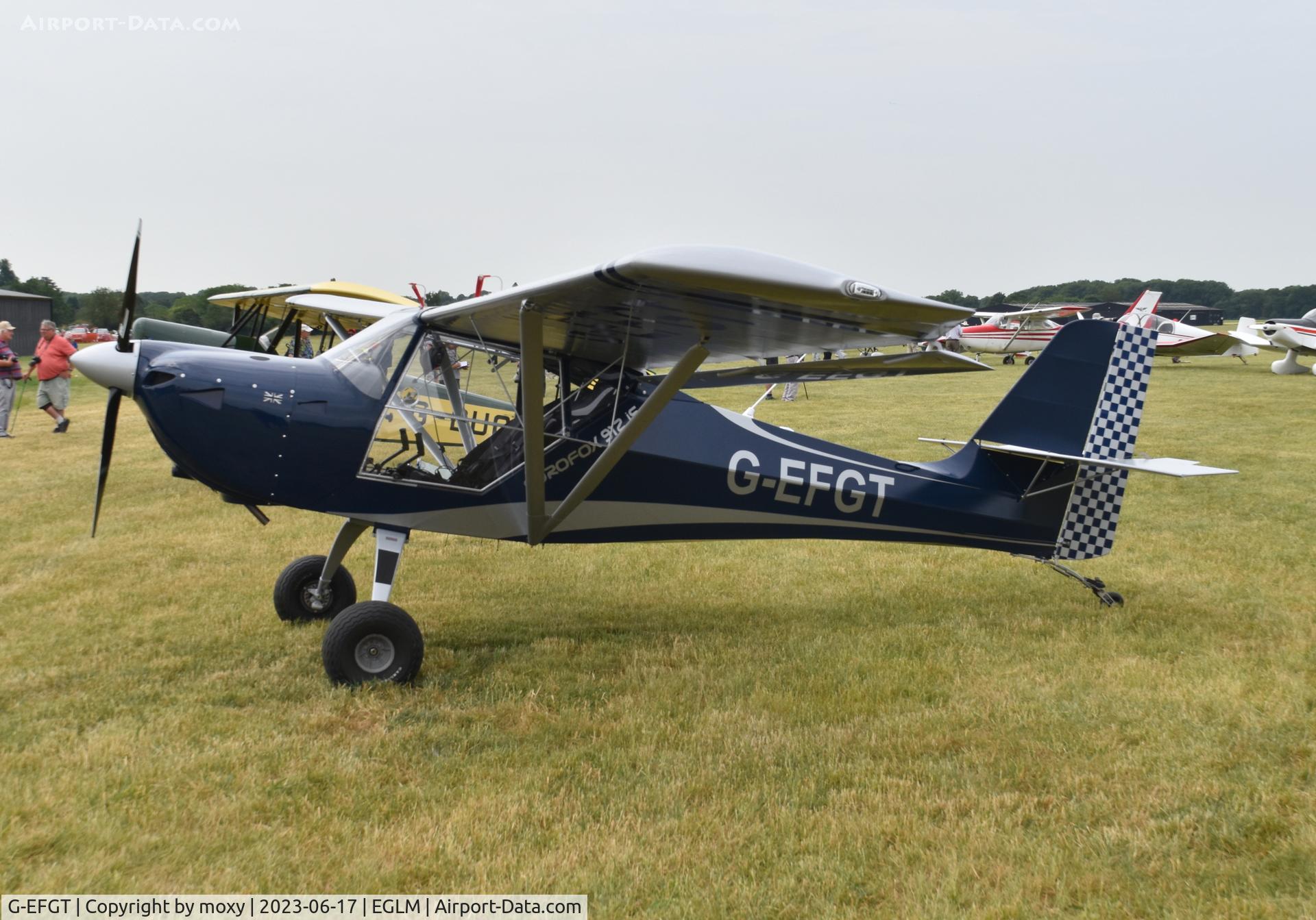 G-EFGT, 2022 Ascent Industries EuroFOX 2K C/N 64422, Ascent Industries EuroFOX 2K at White Waltham.