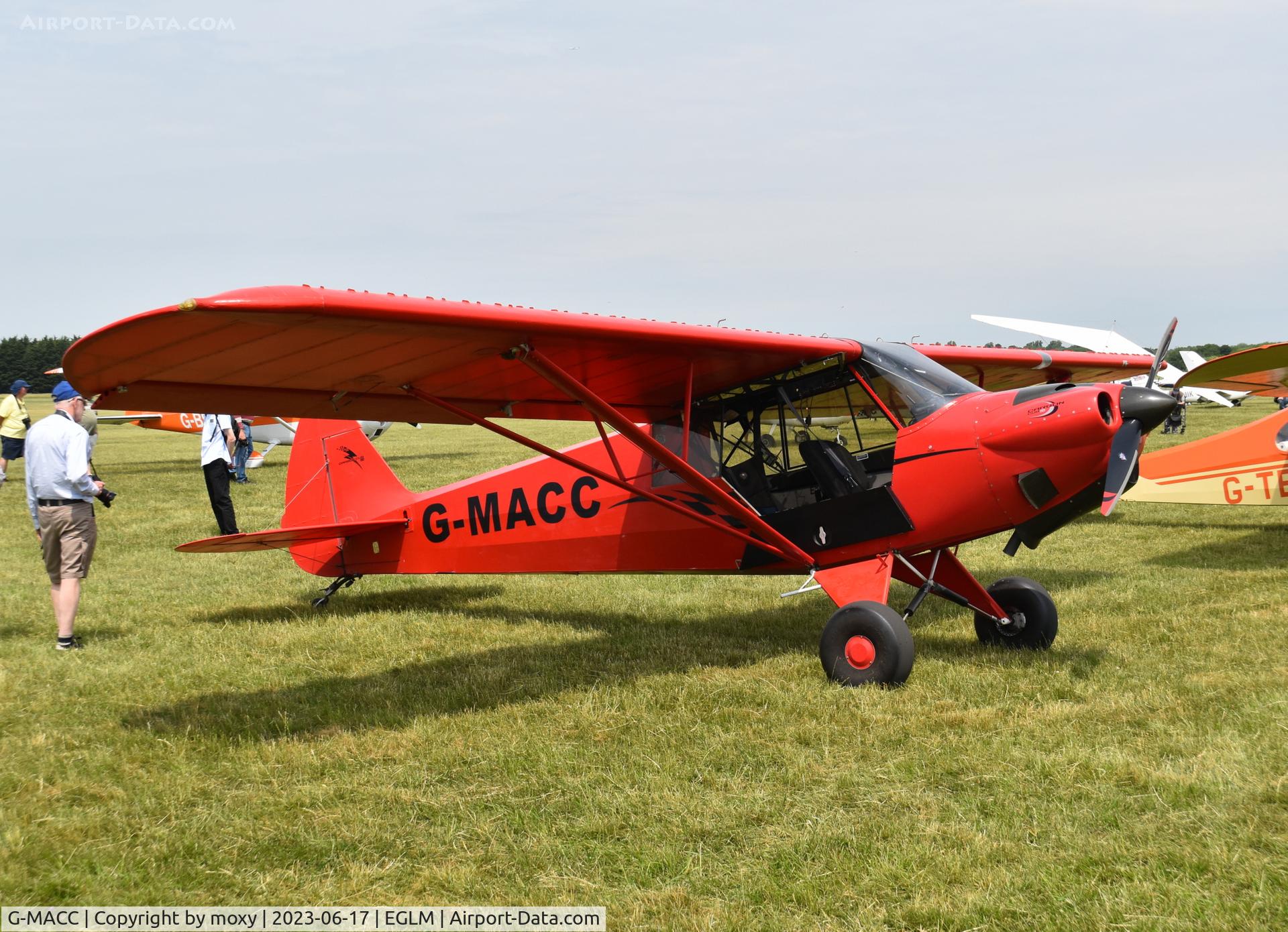 G-MACC, 2018 Cub Crafters Carbon Cub EX2 C/N CCK-1865-1016, Cub Crafters Carbon Cub EX2 at White Waltham. Ex N97CC