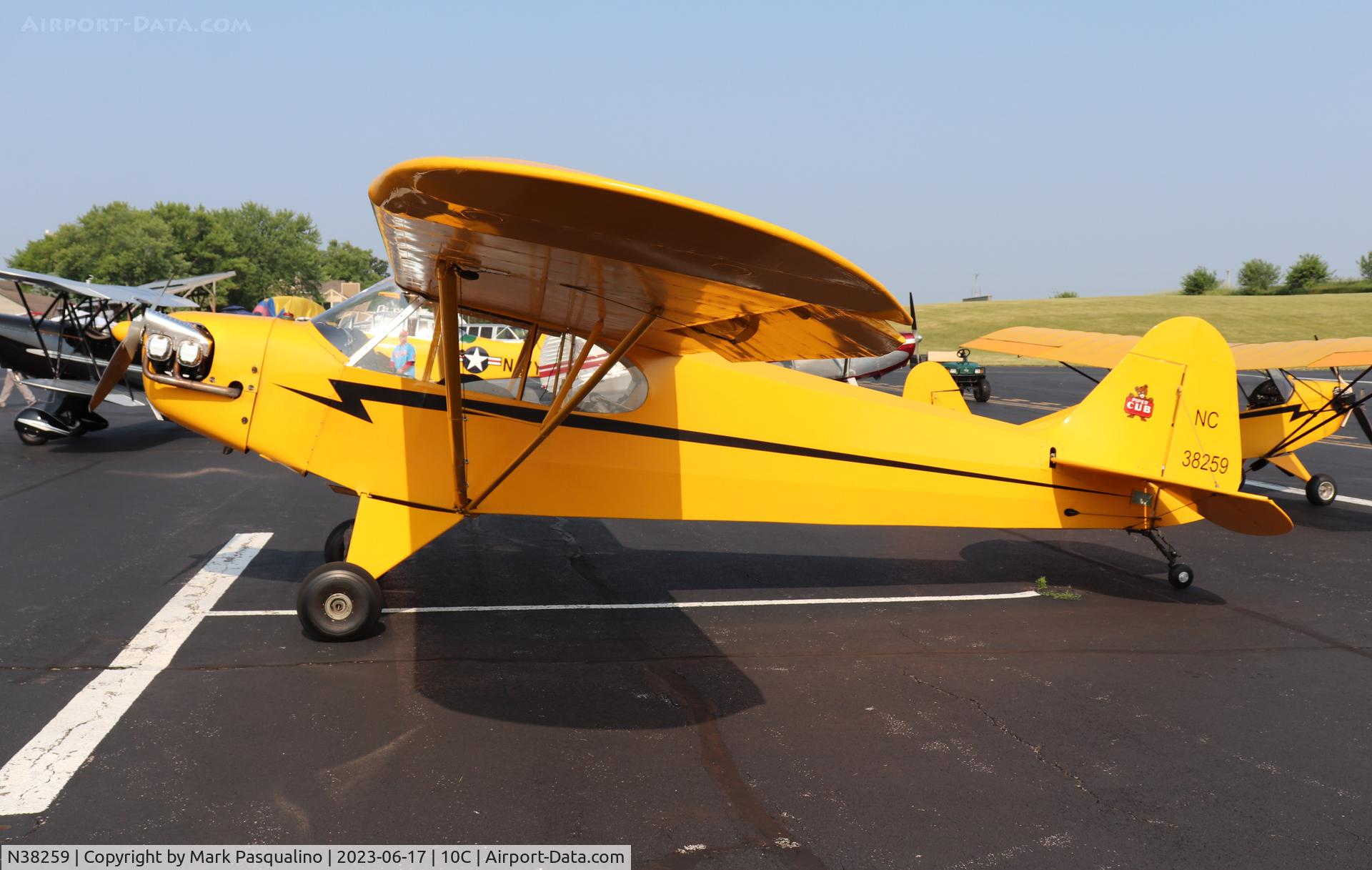N38259, 1941 Piper J3F-65 C/N 6894, Piper J3F-65