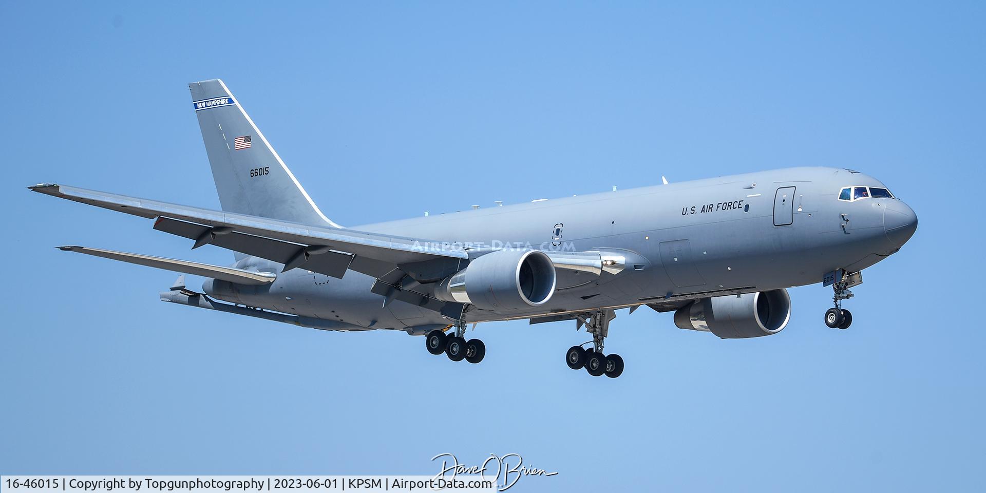 16-46015, 2019 Boeing KC-46A Pegasus C/N 34134, PACK82