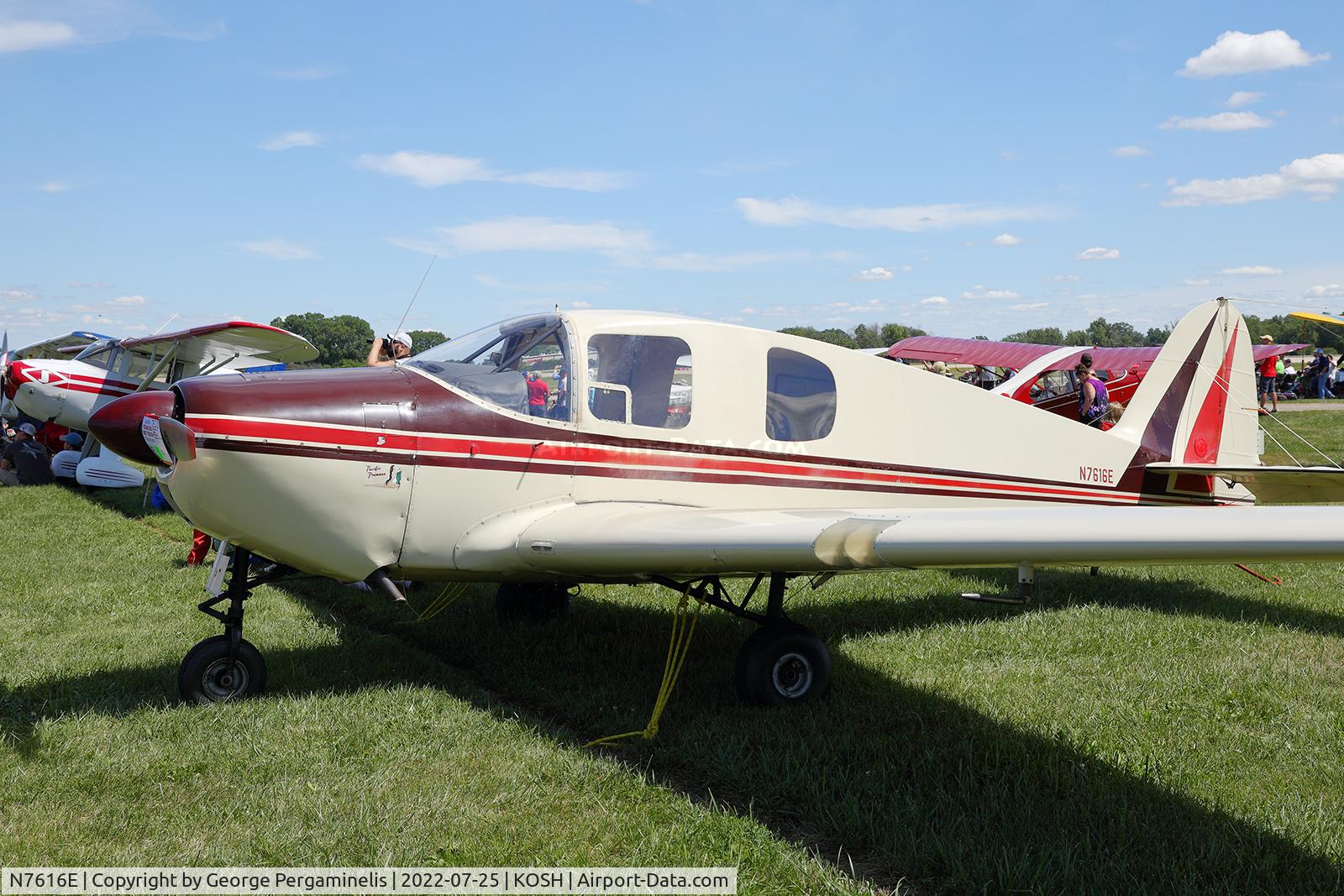 N7616E, 1959 Downer Bellanca 14-19-3 C/N 4118, Oshkosh 2022.