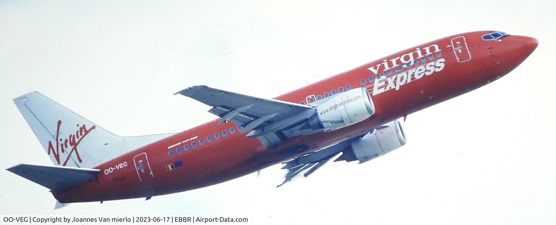 OO-VEG, 1998 Boeing 737-36N C/N 28568, Slide scan