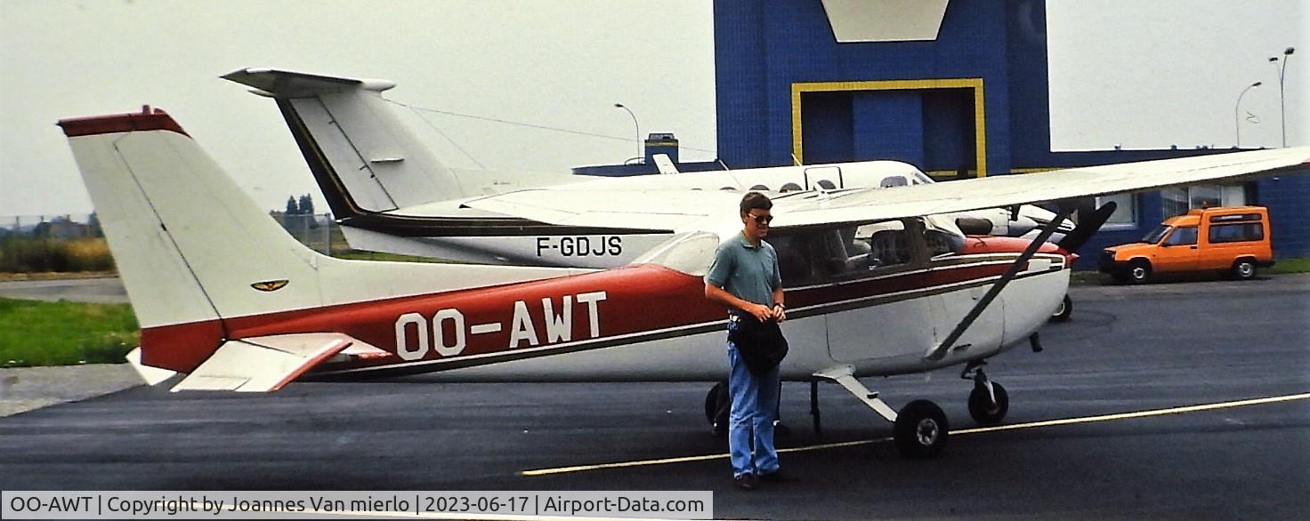 OO-AWT, 1975 Reims F172M II Skyhawk C/N 1236, Slide-scan
