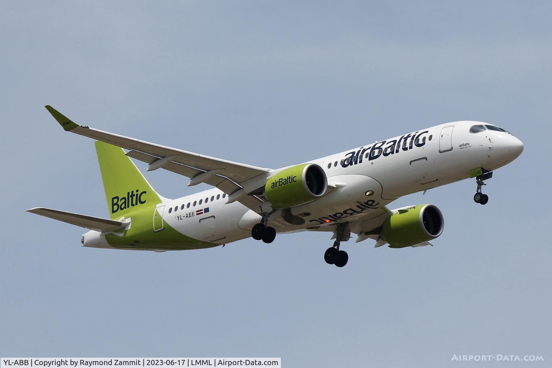 YL-ABB, 2021 Airbus A220-300 C/N 55126, A220 YL-ABB Air Baltic