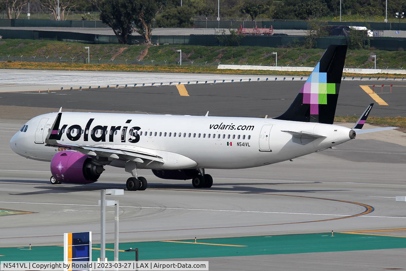 N541VL, 2019 Airbus A320-271N C/N 8844, at lax