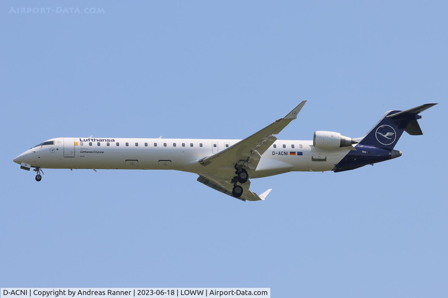 D-ACNI, 2009 Bombardier CRJ-900 NG (CL-600-2D24) C/N 15248, Lufthansa CityLine CRJ-900