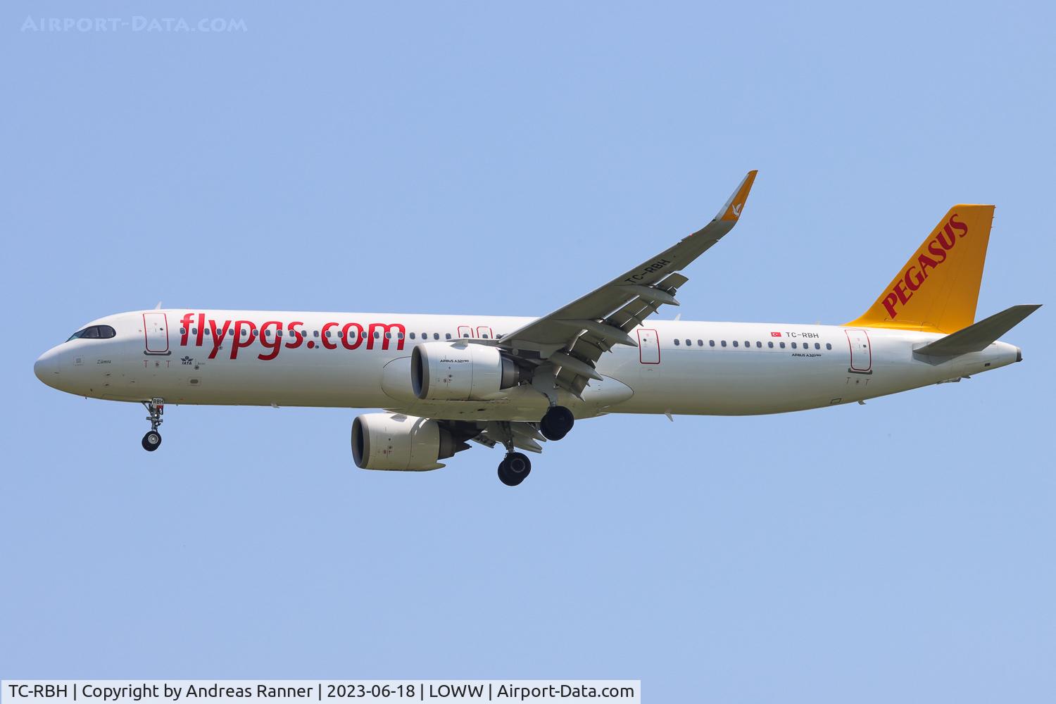 TC-RBH, 2021 Airbus A321-251NX C/N 10523, Pegasus A321neo