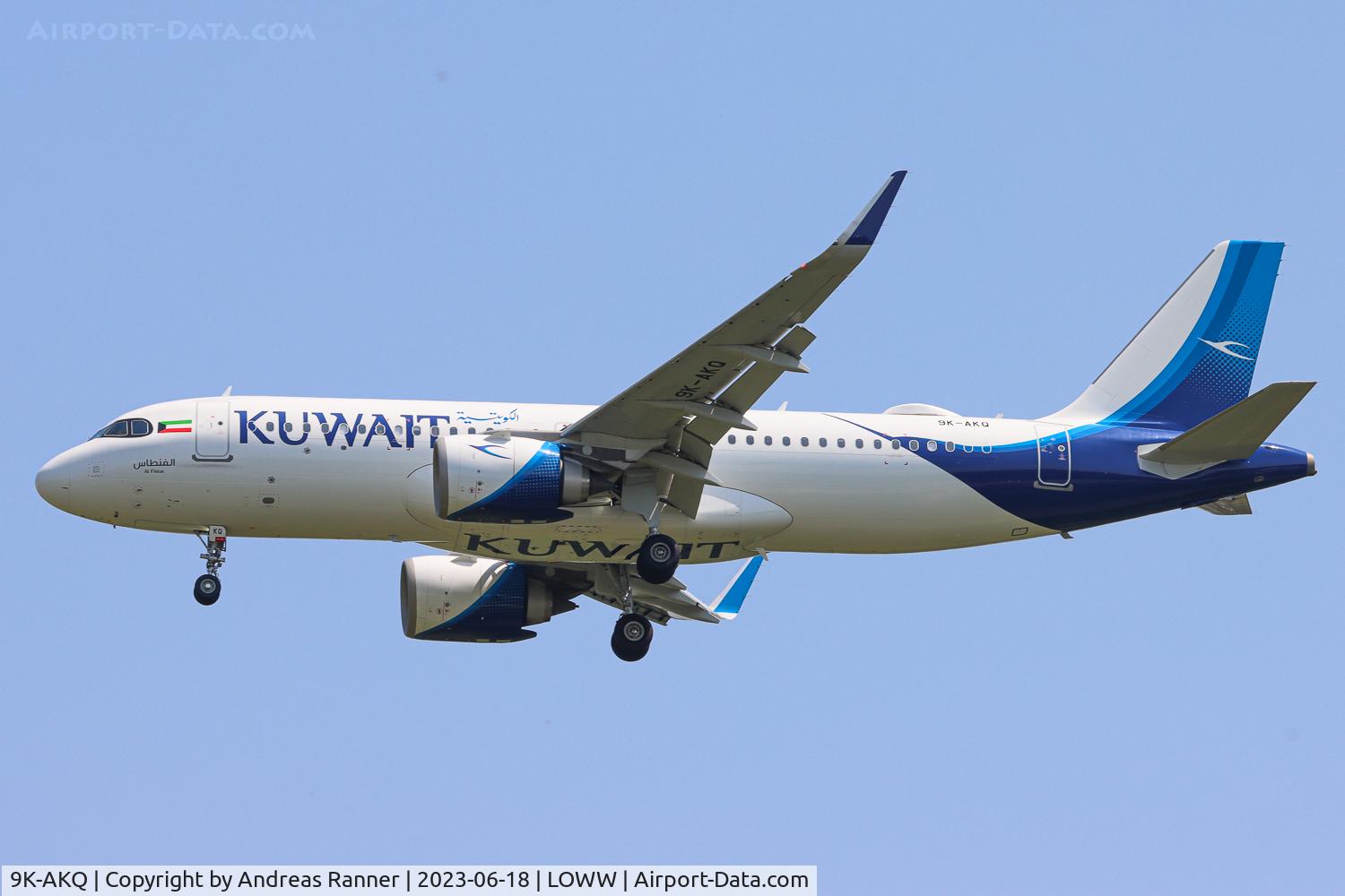 9K-AKQ, 2020 Airbus A320-251N C/N 10060, Kuwait Airways A320neo