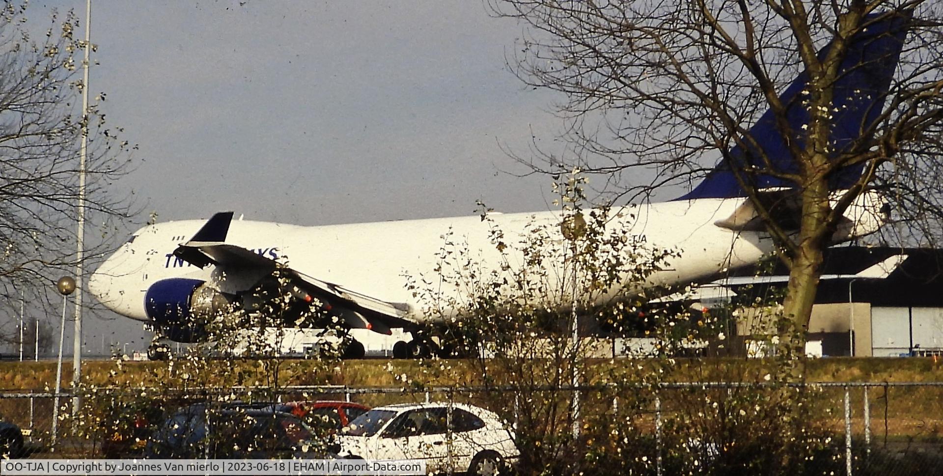OO-TJA, 1998 Boeing 747-47UF C/N 29255, Slide-scan
