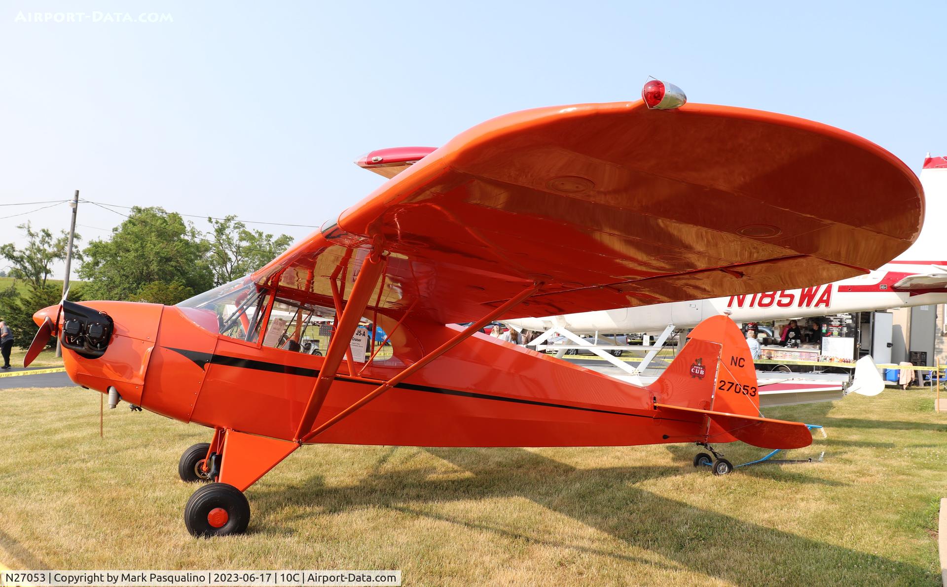 N27053, 1940 Piper J5A Cub Cruiser C/N 5-20, Piper J5A