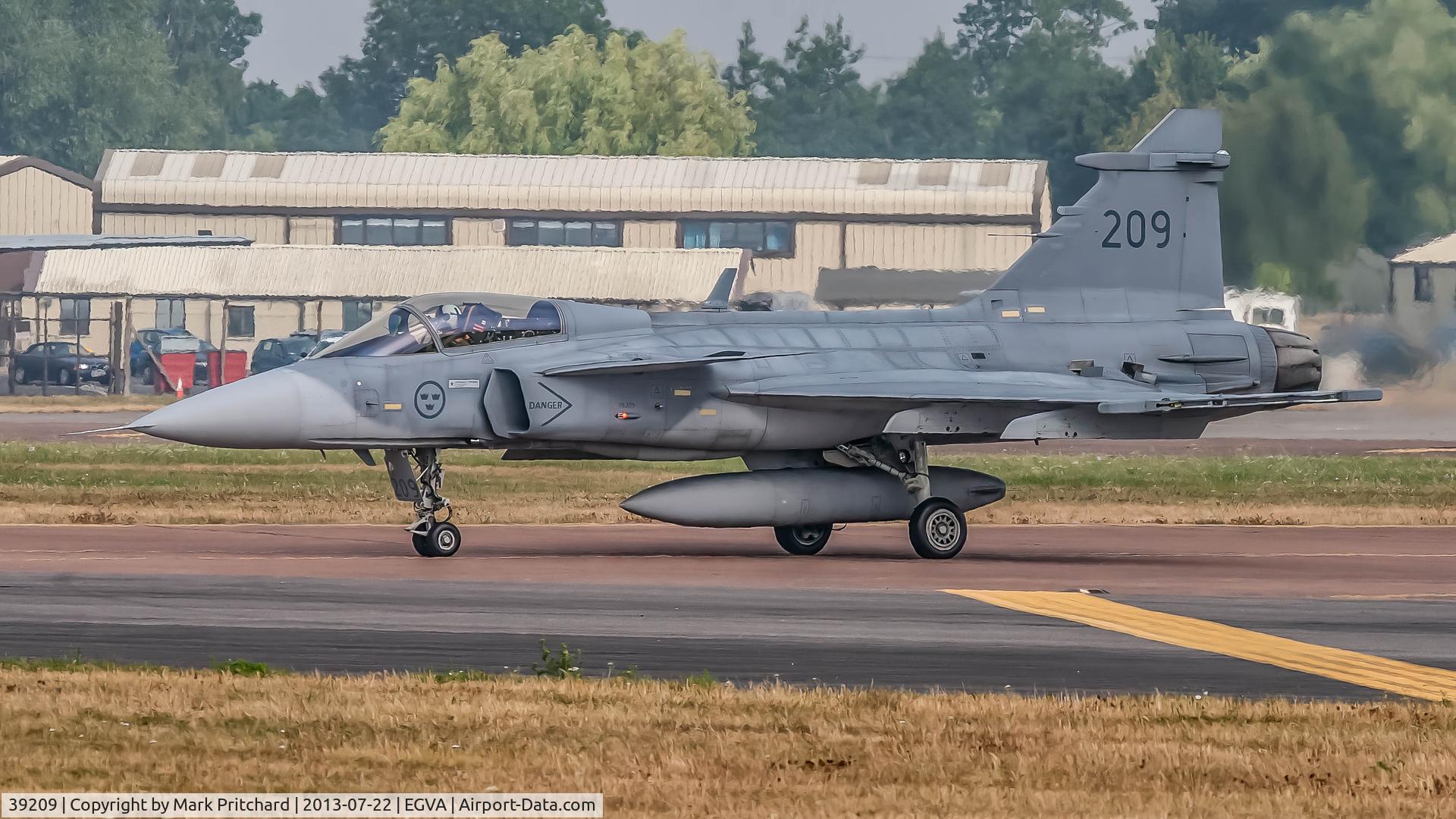 39209, Saab JAS-39C Gripen C/N 39209, RAF Fairford 2013