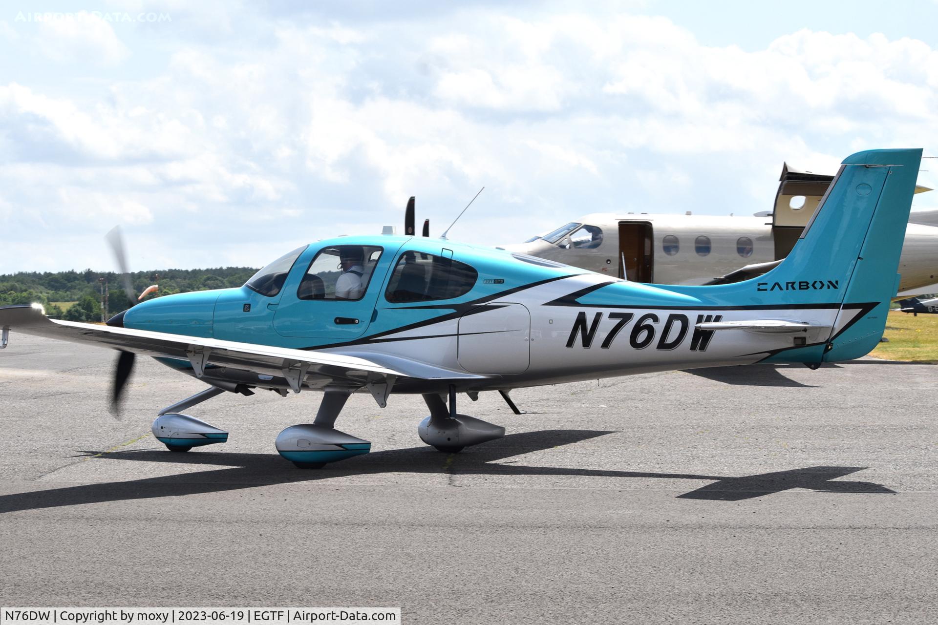 N76DW, 2022 Cirrus SR-22T Carbon C/N 9005, Cirrus Design Corp SR-22T Carbon at Fairoaks.