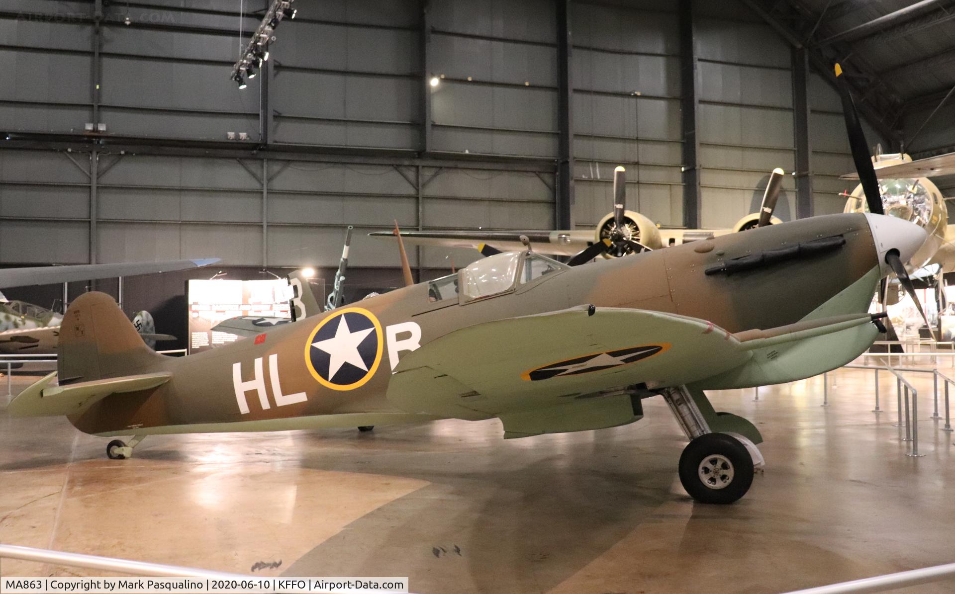 MA863, 1943 Supermarine 349 Spitfire F.Vc C/N Not found MA863, Supermarine 349 Spitfire F.Vc