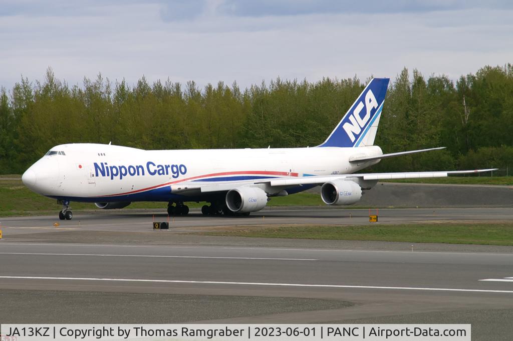 JA13KZ, 2012 Boeing 747-8KZF C/N 36138, Nippon Cargo Airlines - NCA Boeing 747-8KZ(F)