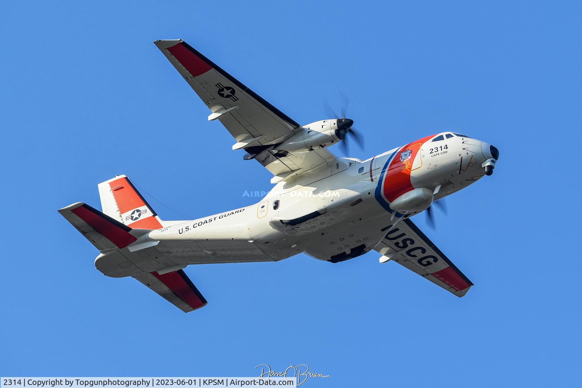 2314, 2014 Airtech HC-144A Ocean Sentry (CN-235M-300) C/N C203, Ocean Sentry from Cape Cod working RW16