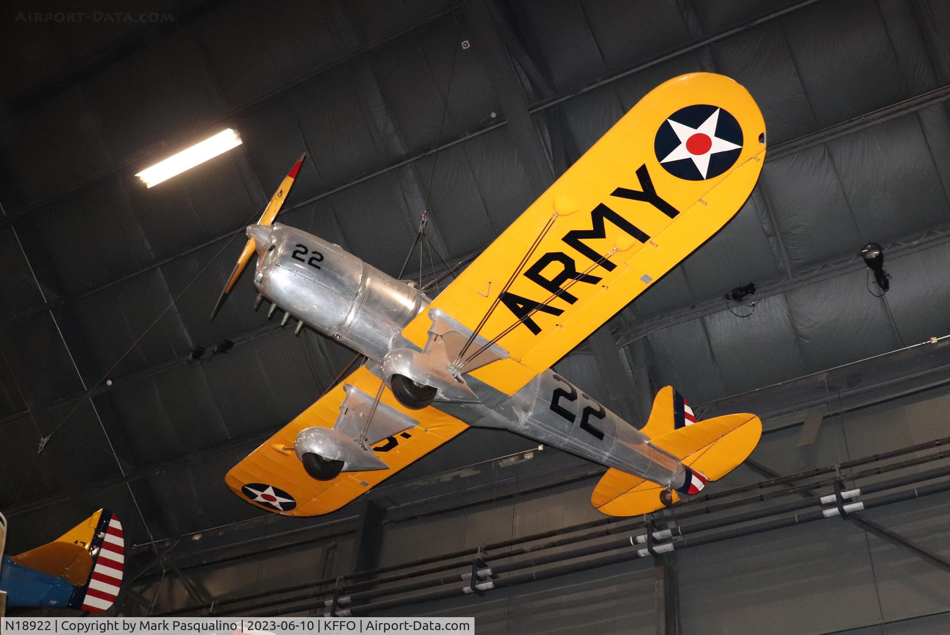 N18922, 1939 Ryan Aeronautical ST-A C/N 312, Ryan Aeronautical ST-A