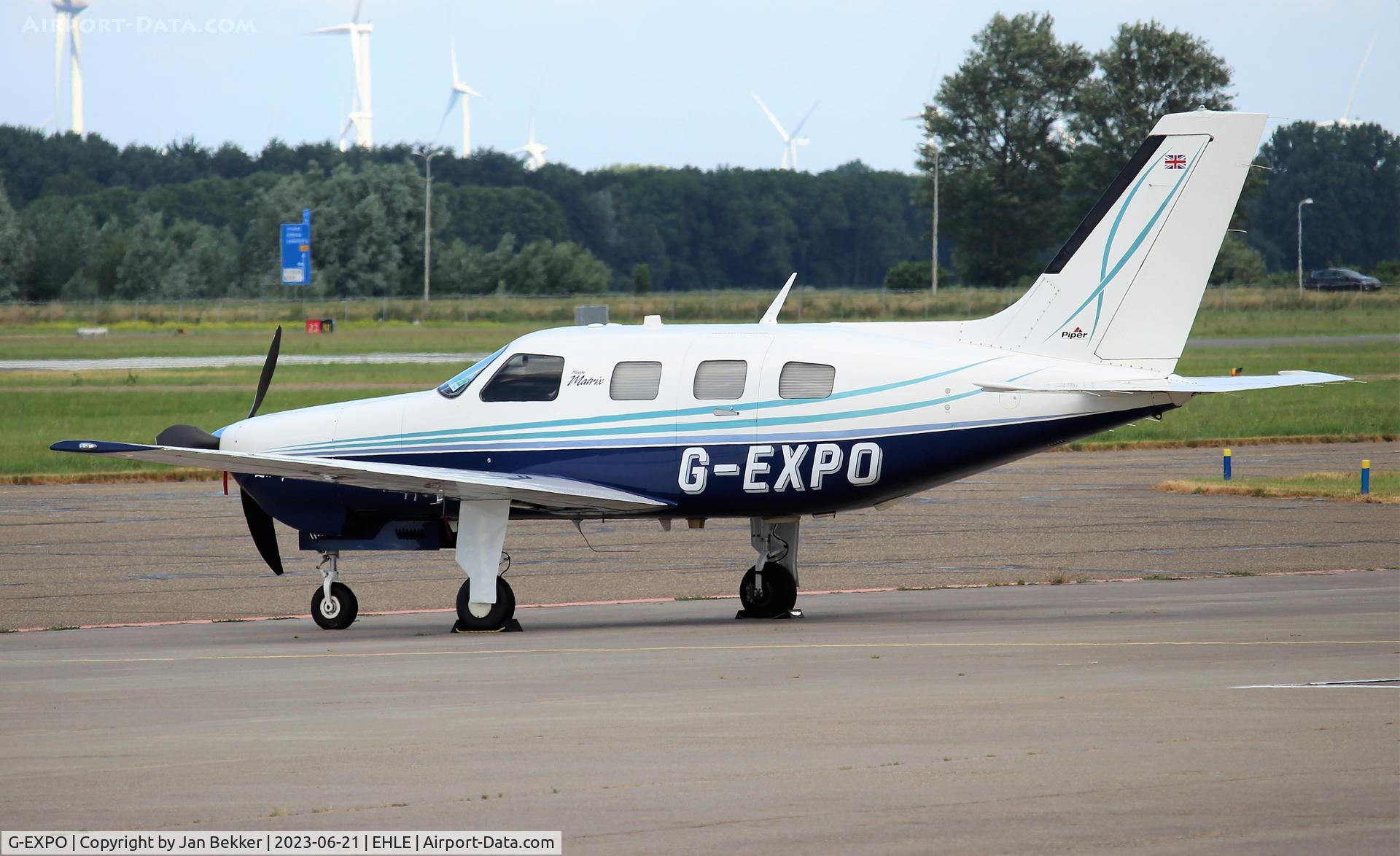G-EXPO, 2010 Piper PA-46R-350T Malibu Matrix C/N 46-92138, Lelystad Airport