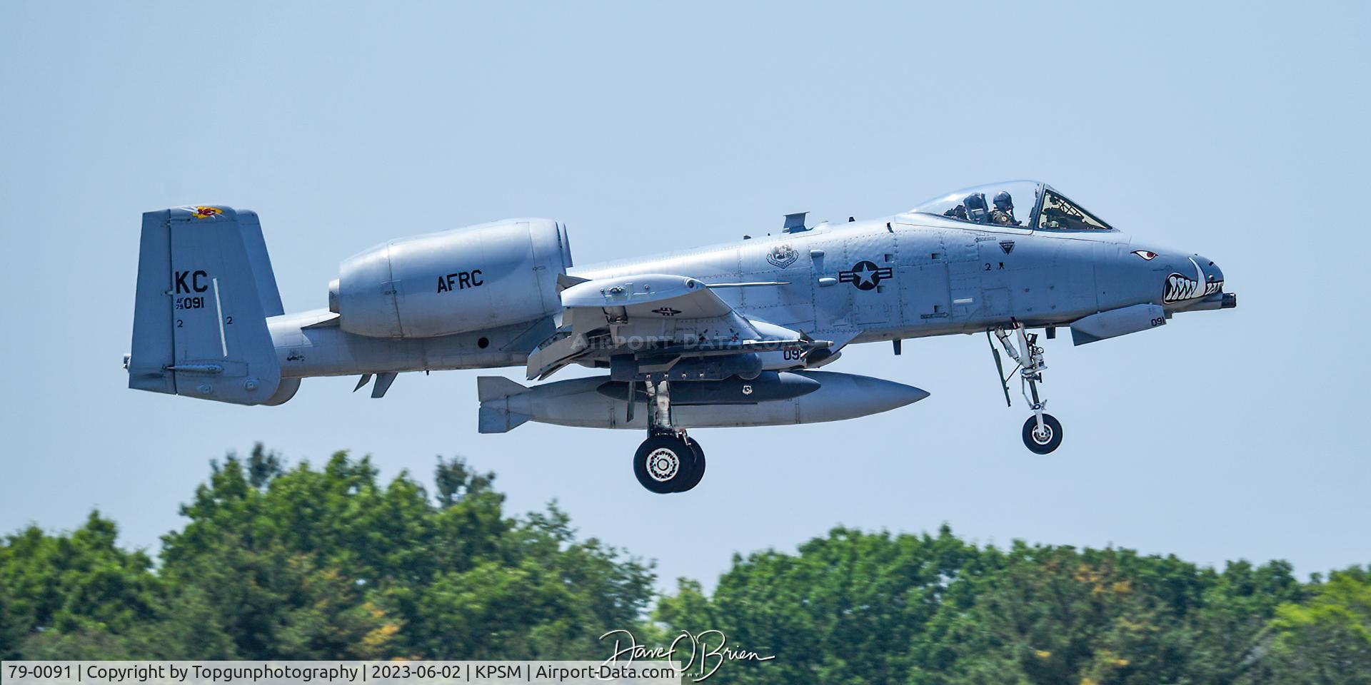 79-0091, 1979 Fairchild Republic A-10C Thunderbolt II C/N A10-0355, TREND21 returning state side