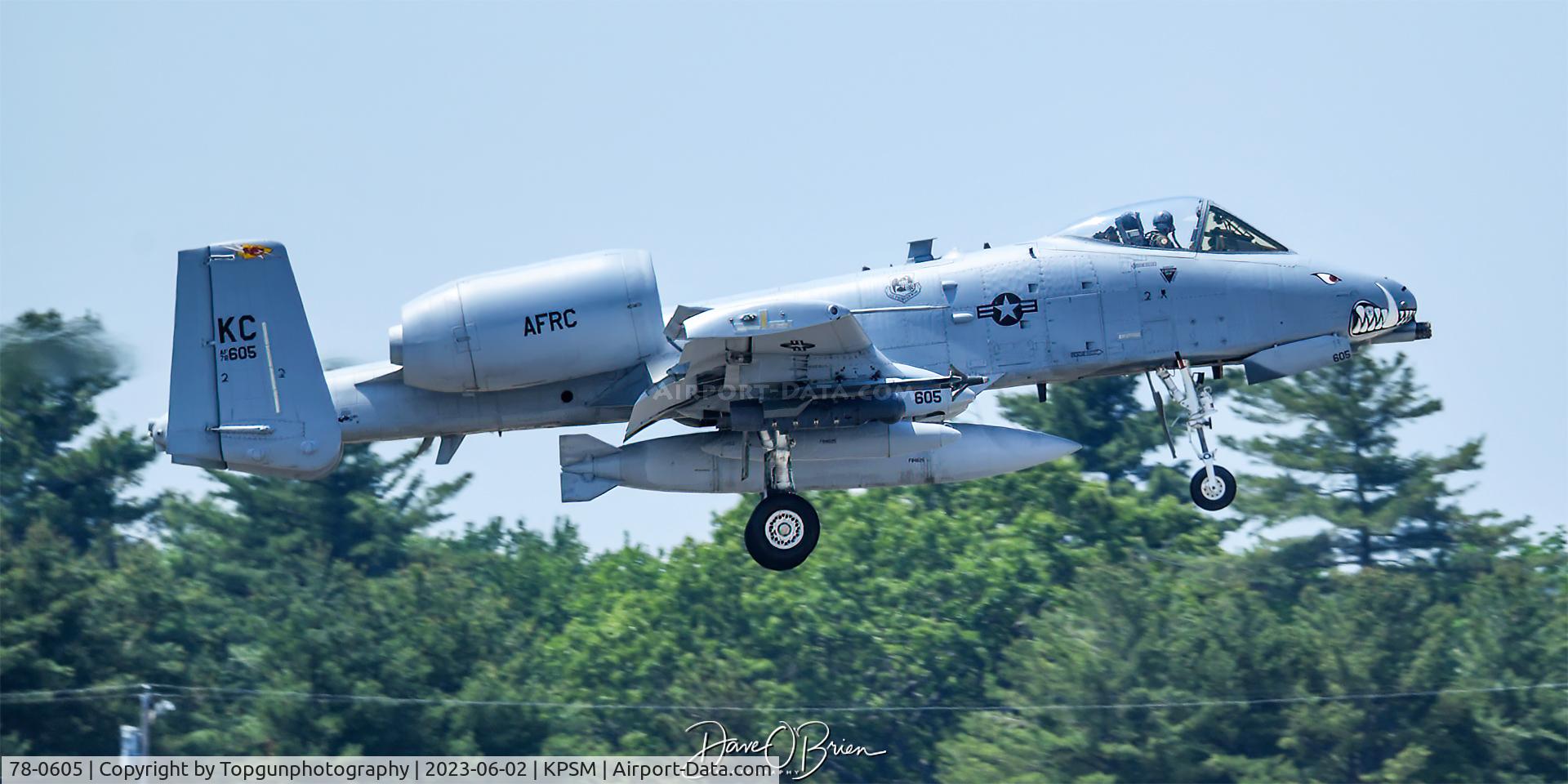 78-0605, 1978 Fairchild Republic A-10C Thunderbolt II C/N A10-0225, TREND24