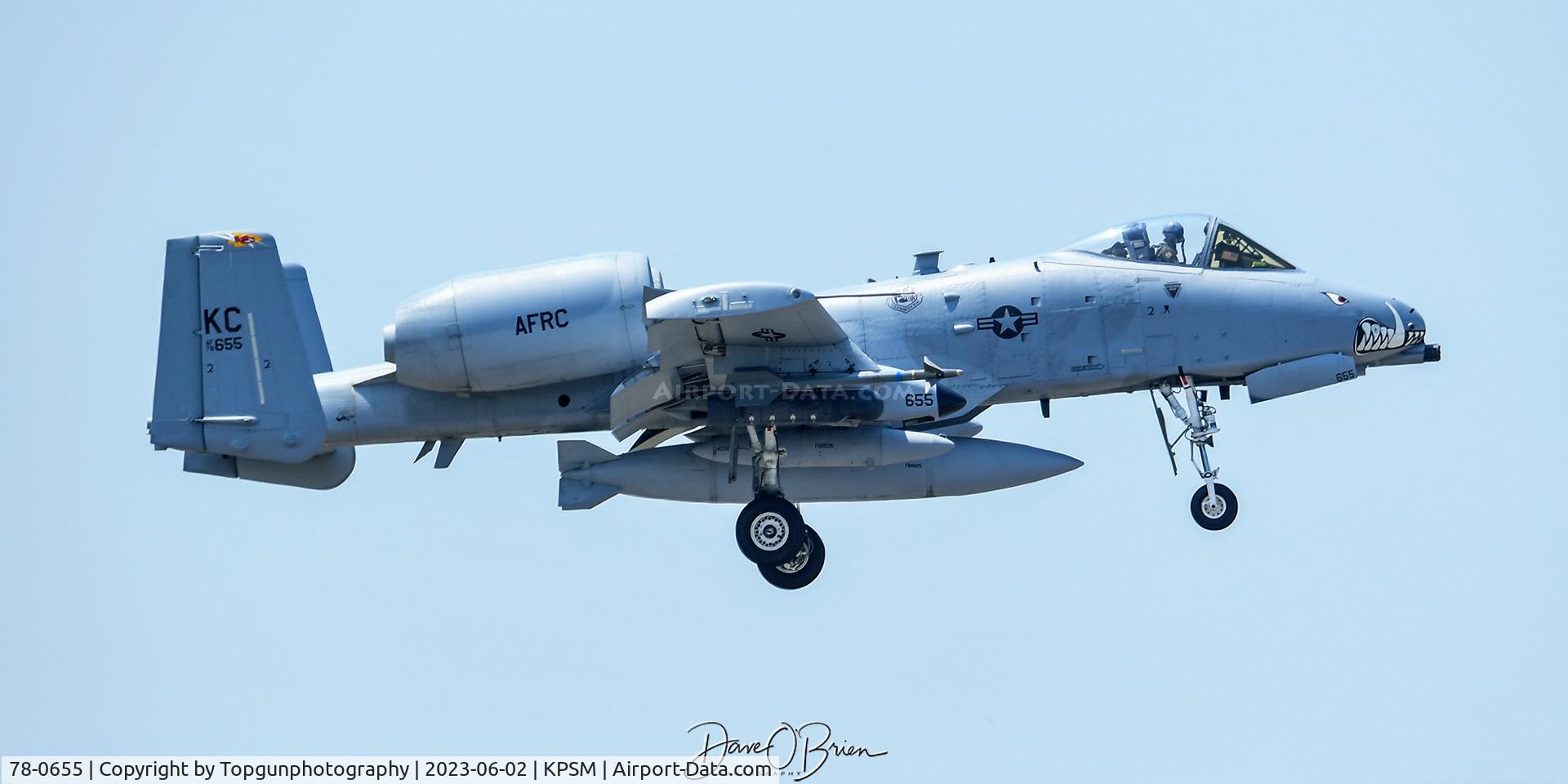 78-0655, 1978 Fairchild Republic A-10C Thunderbolt II C/N A10-0275, TREND25