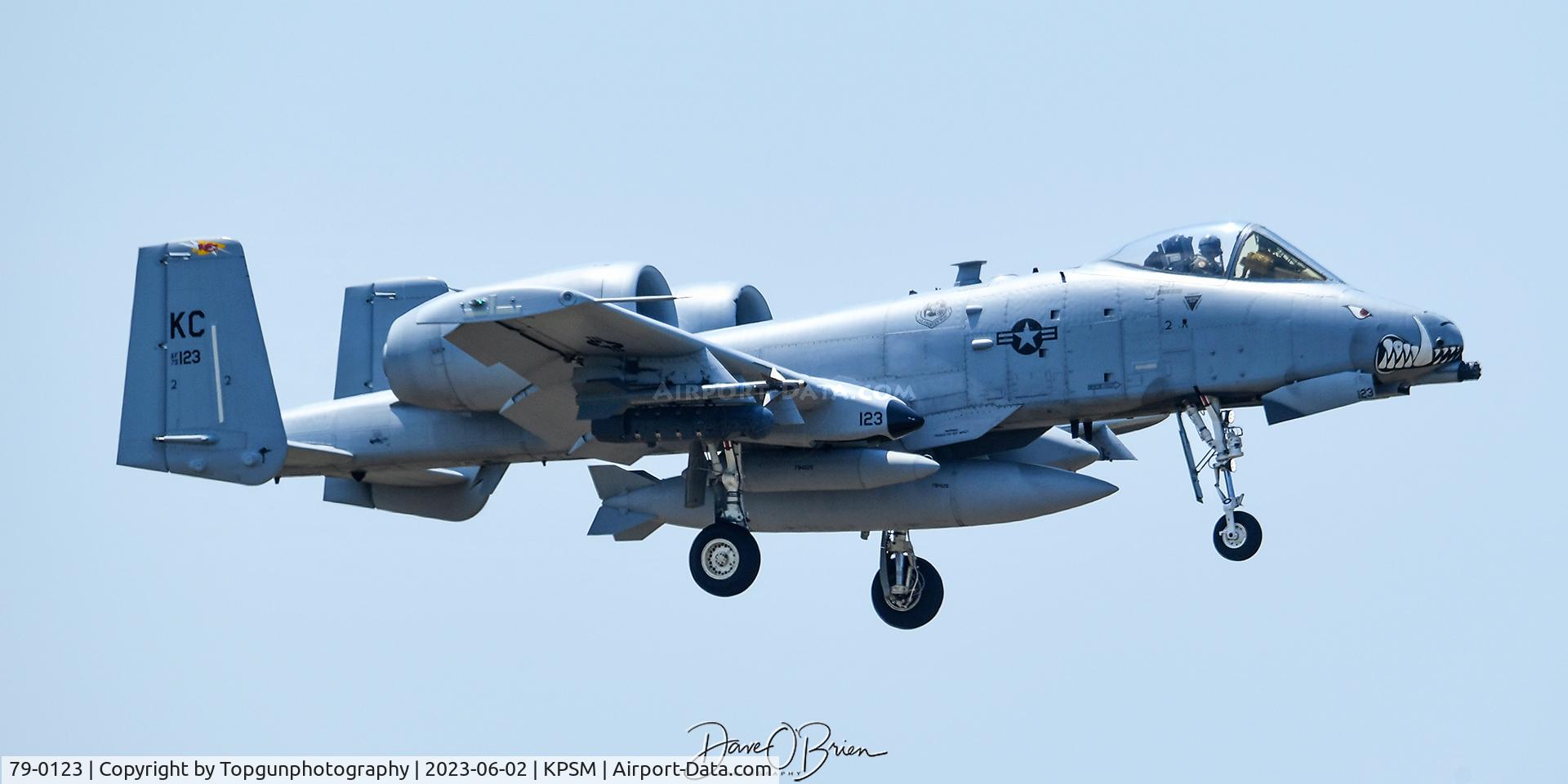 79-0123, 1979 Fairchild Republic A-10C Thunderbolt II C/N A10-0387, TREND26
