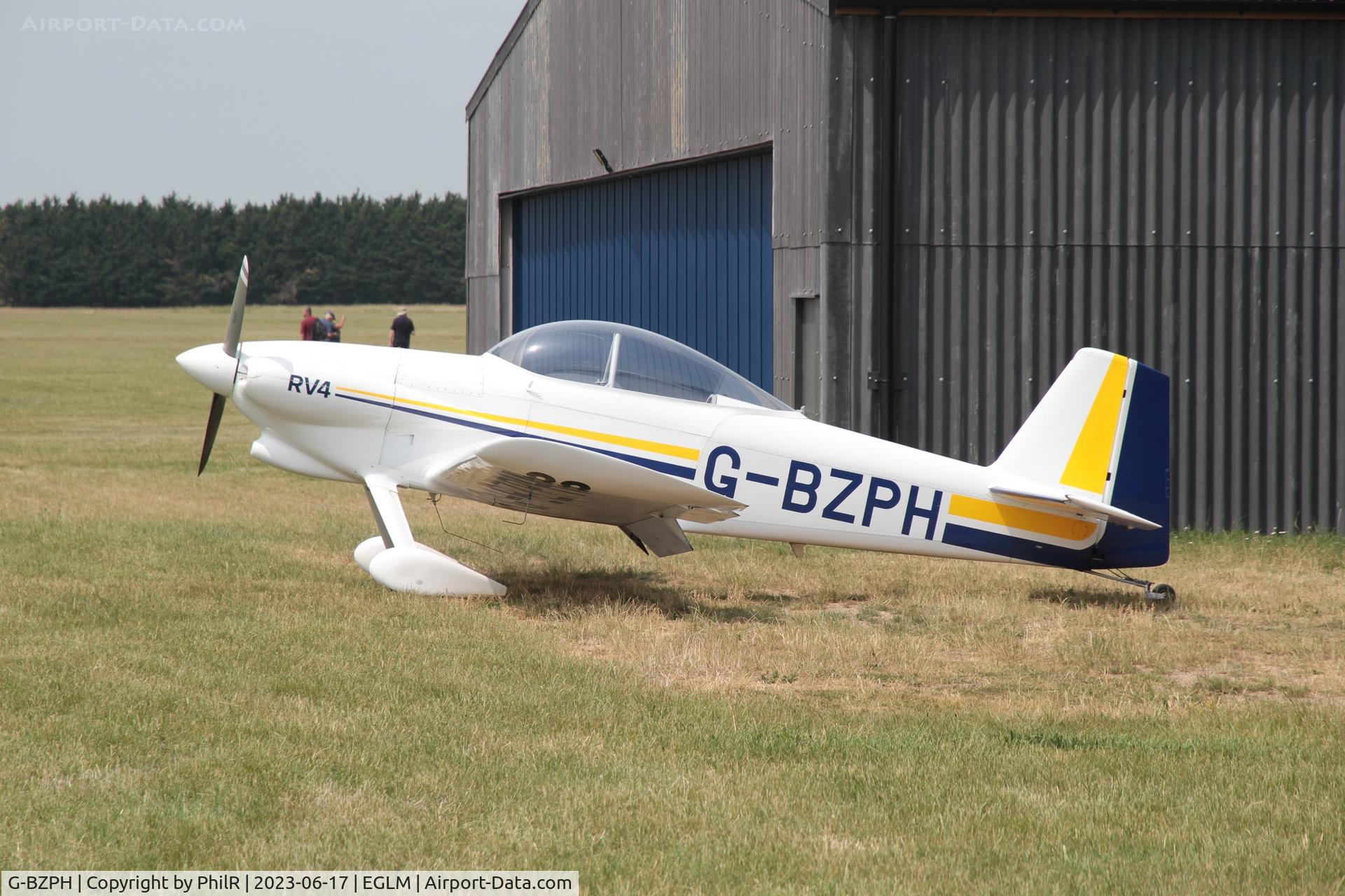 G-BZPH, 2000 Vans RV-4 C/N PFA 181-12867, G-BZPH 2000 Vans RV-4 Air Britain Fly In White Waltham