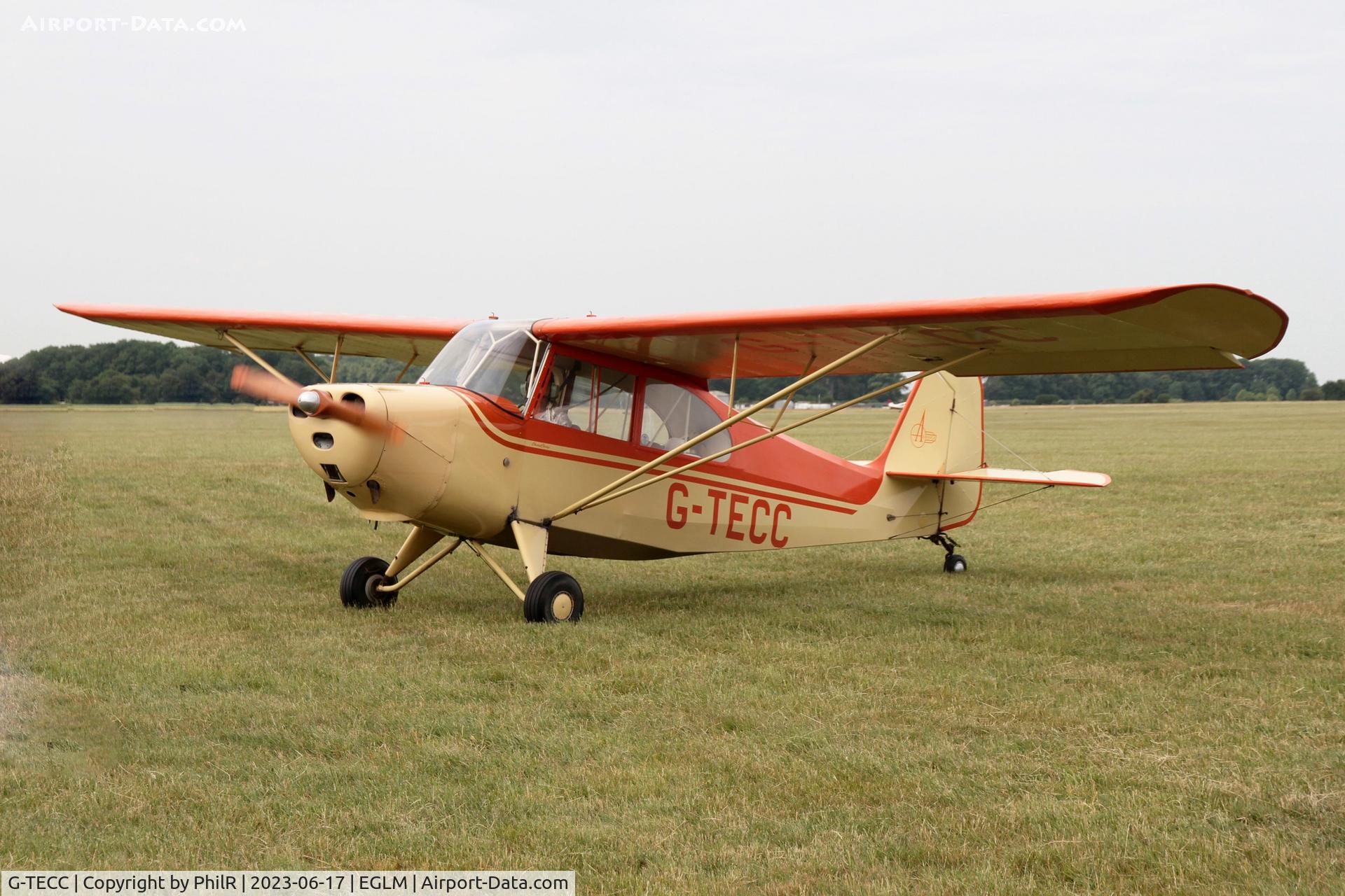 G-TECC, 1946 Aeronca 7AC Champion C/N 7AC-5269, G-TECC 1946 Aeronca Aircraft Corp Aeronca 7AC Air Britain Fly In White Waltham