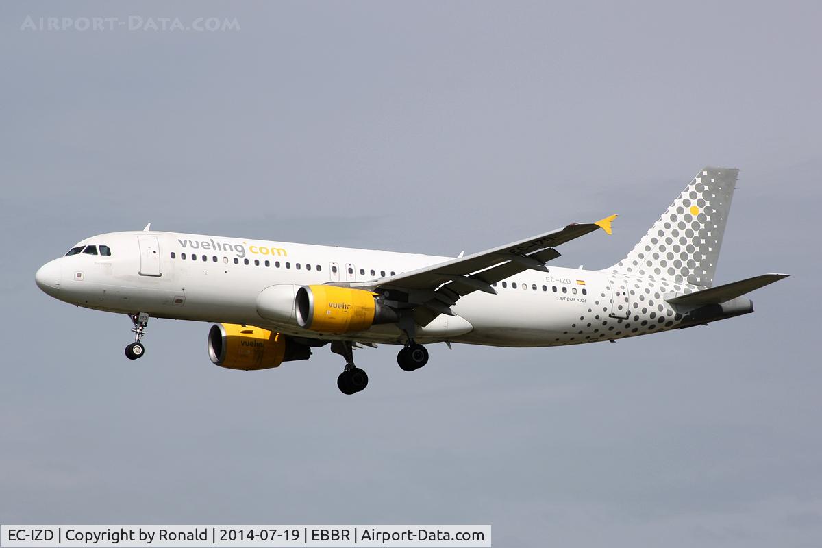 EC-IZD, 2004 Airbus A320-214 C/N 2207, at bru