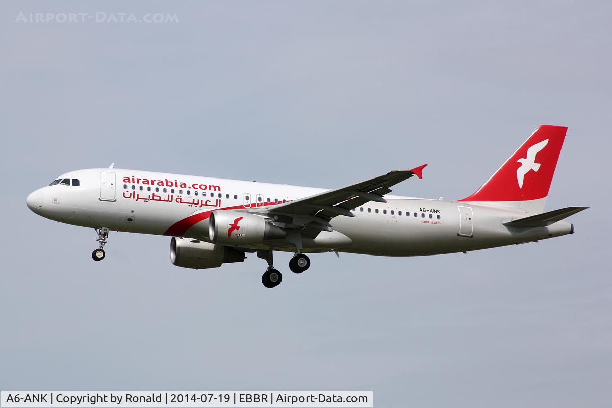 A6-ANK, 2012 Airbus A320-214 C/N 5206, at bru