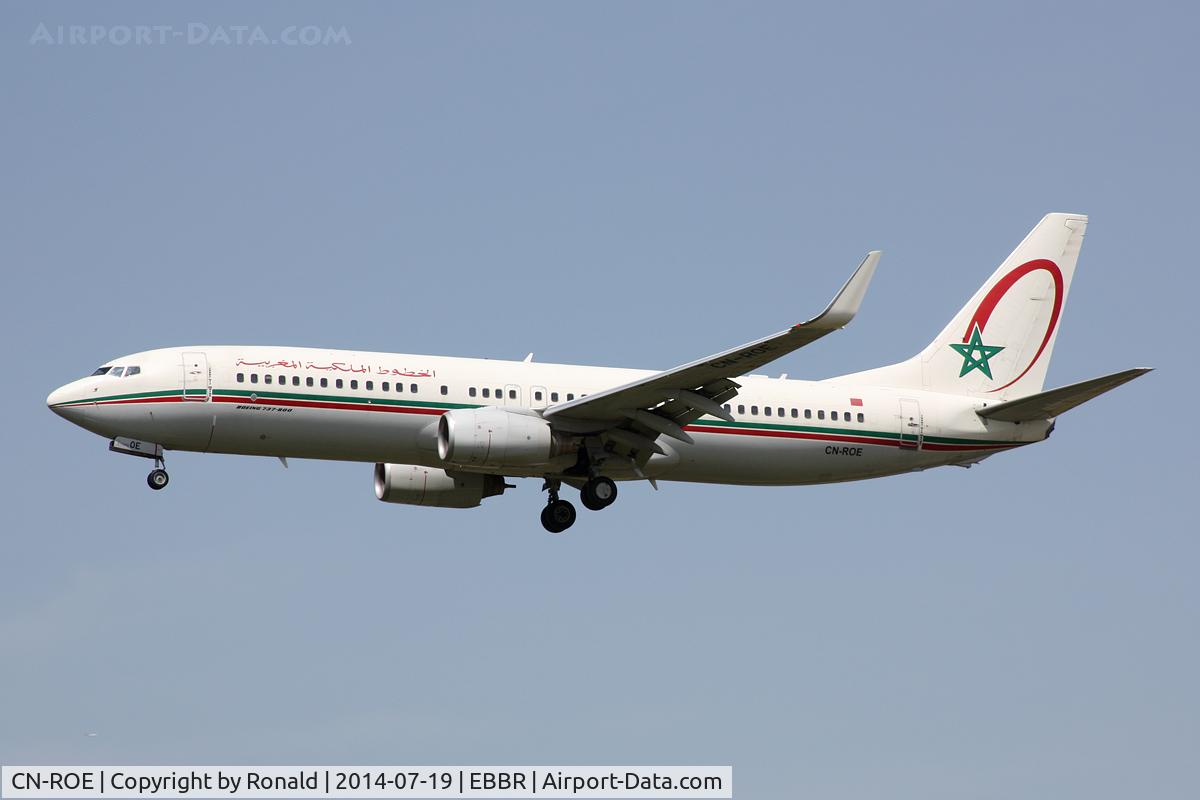 CN-ROE, 2006 Boeing 737-8B6 C/N 33063, at bru