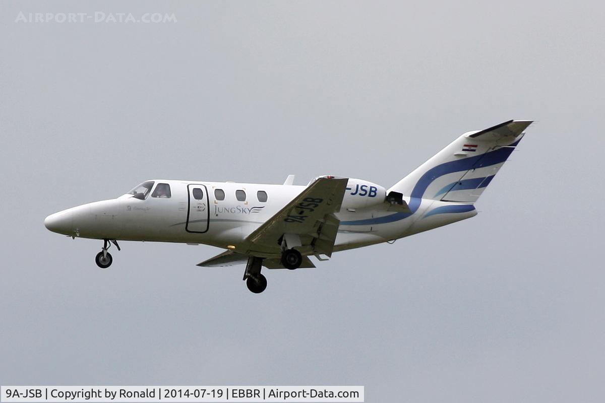9A-JSB, 1996 Cessna 525 CitationJet C/N 525-0143, at bru