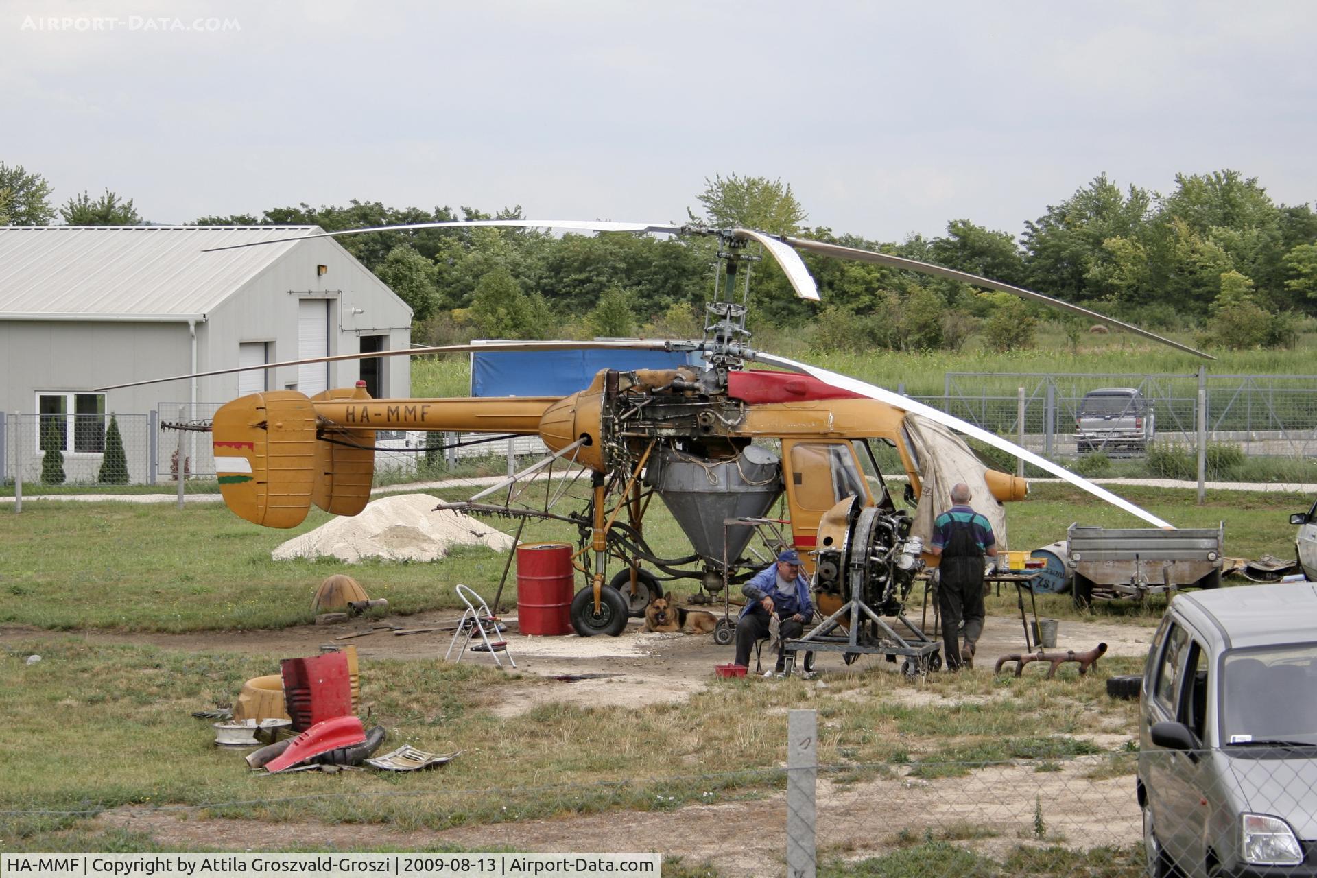 HA-MMF, 1970 Kamov Ka-26 Hoodlum C/N 7001103, Zsámbék, agricultural place, Hungary
