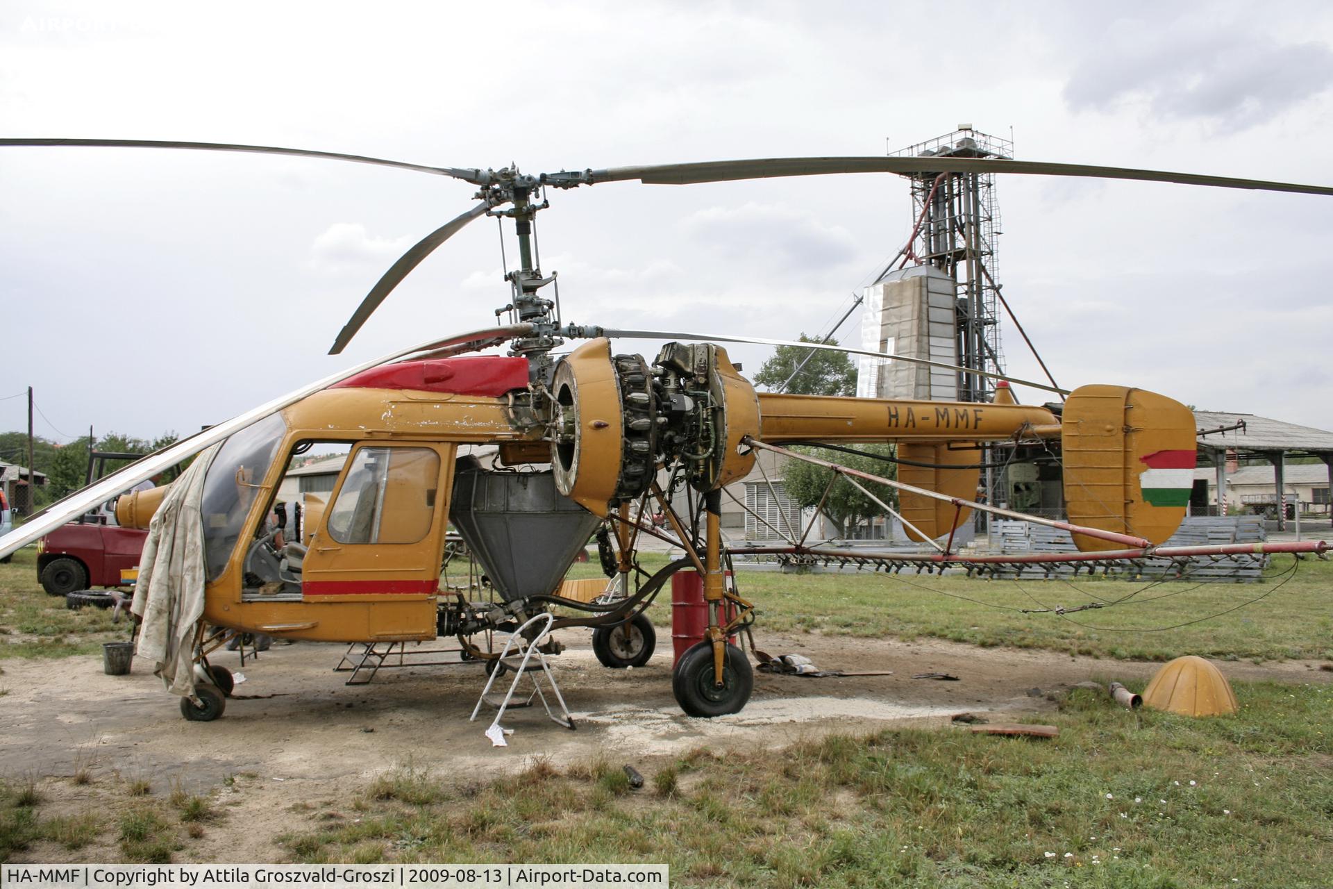 HA-MMF, 1970 Kamov Ka-26 Hoodlum C/N 7001103, Zsámbék, agricultural place, Hungary