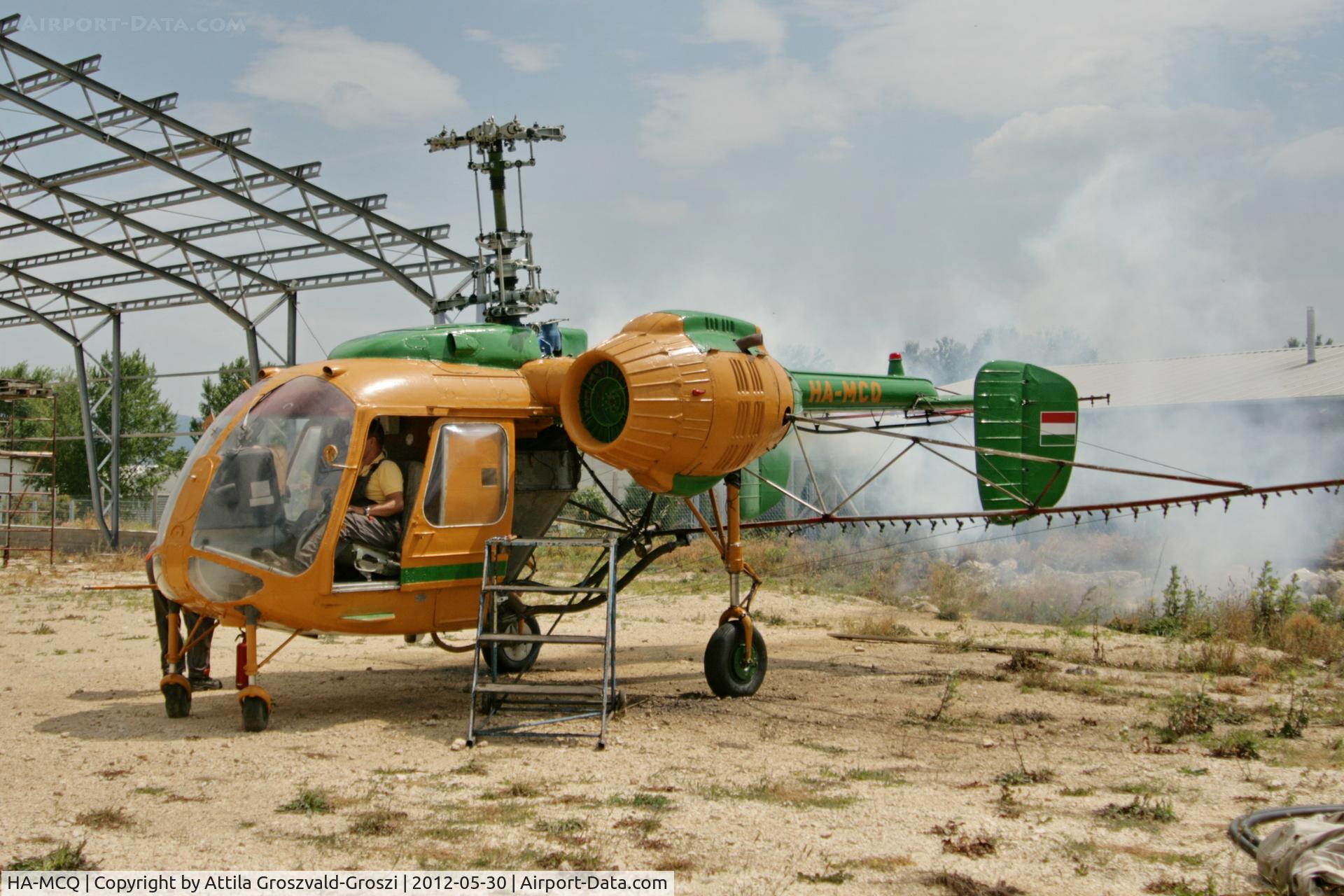 HA-MCQ, 1970 Kamov Ka-26 Hoodlum C/N 7001504, Zsámbék, agricultural place, Hungary