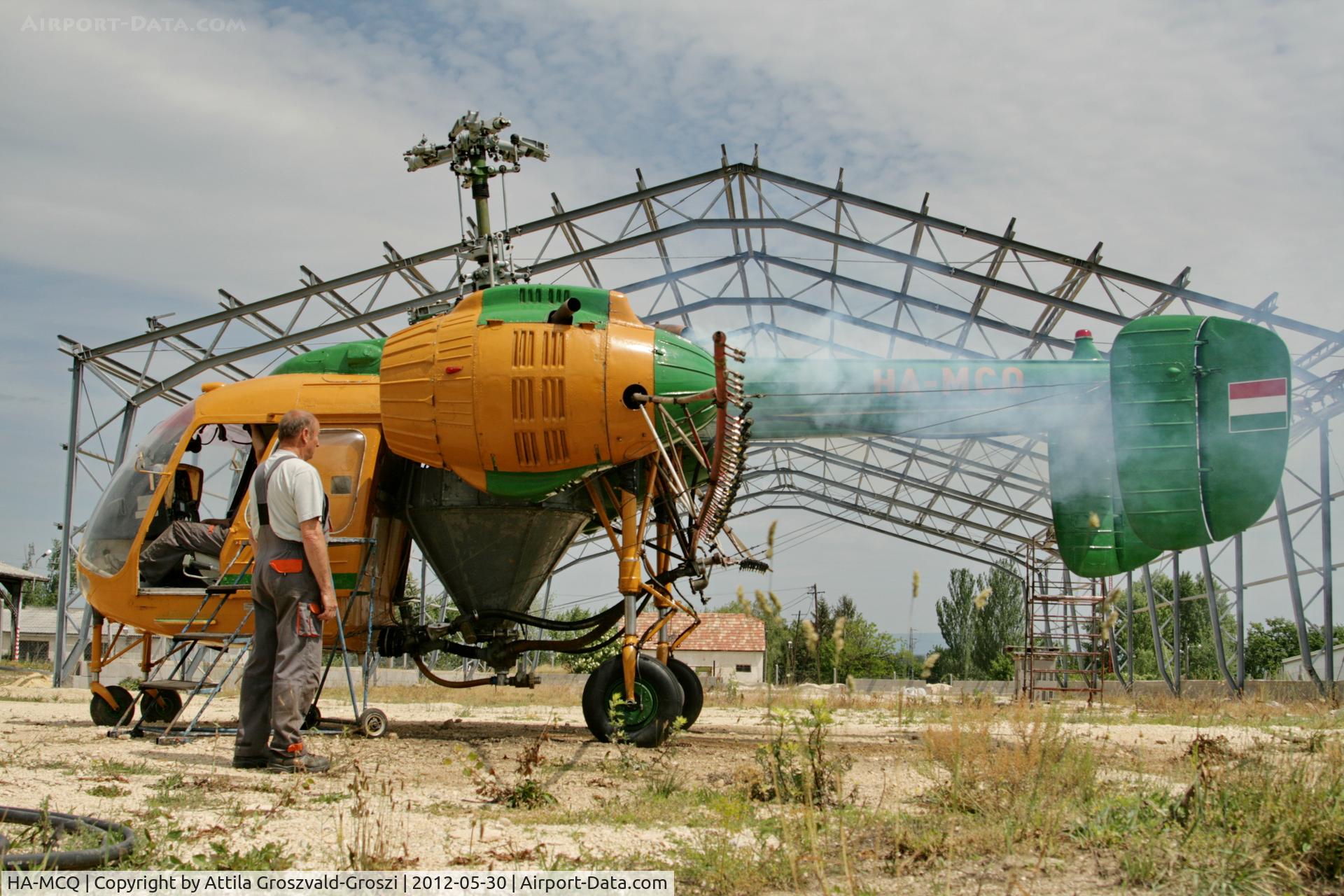HA-MCQ, 1970 Kamov Ka-26 Hoodlum C/N 7001504, Zsámbék, agricultural place, Hungary