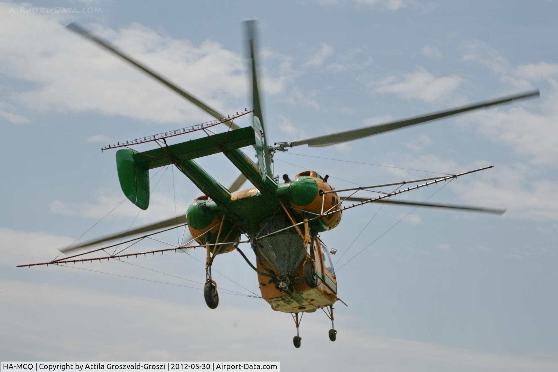 HA-MCQ, 1970 Kamov Ka-26 Hoodlum C/N 7001504, Zsámbék, agricultural place, Hungary