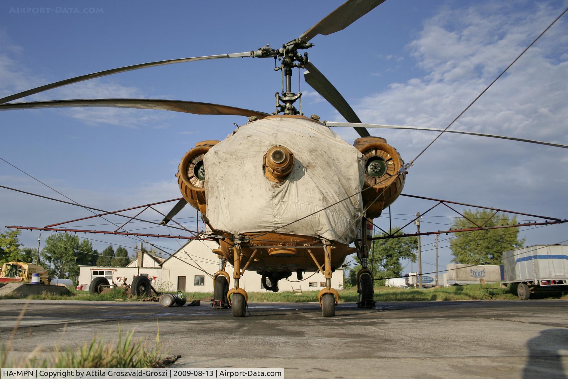 HA-MPN, 1978 Kamov Ka-26 Hoodlum C/N 7806312, Tata, agricultural depot, take-off field, Hungary