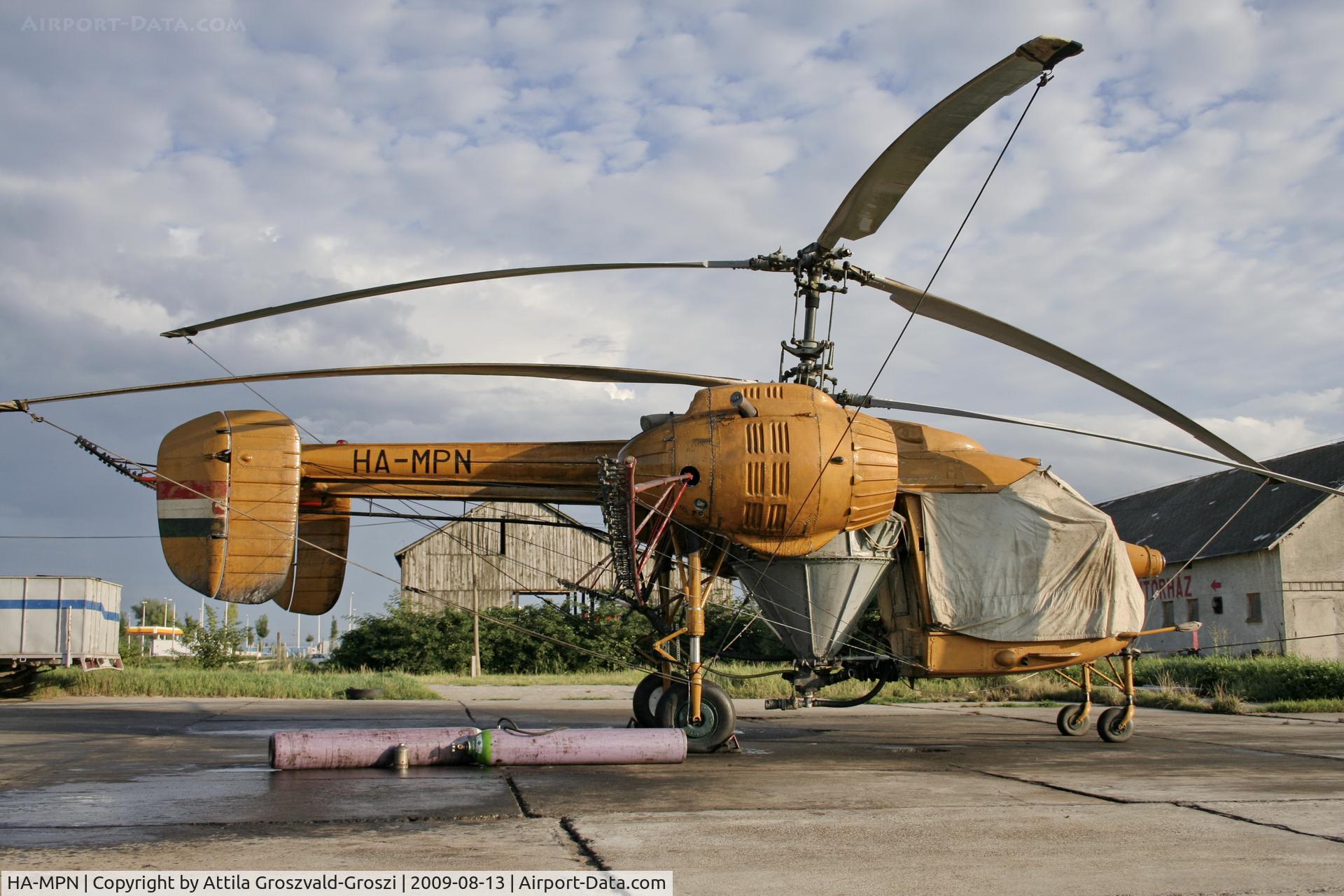 HA-MPN, 1978 Kamov Ka-26 Hoodlum C/N 7806312, Tata, agricultural depot, take-off field, Hungary