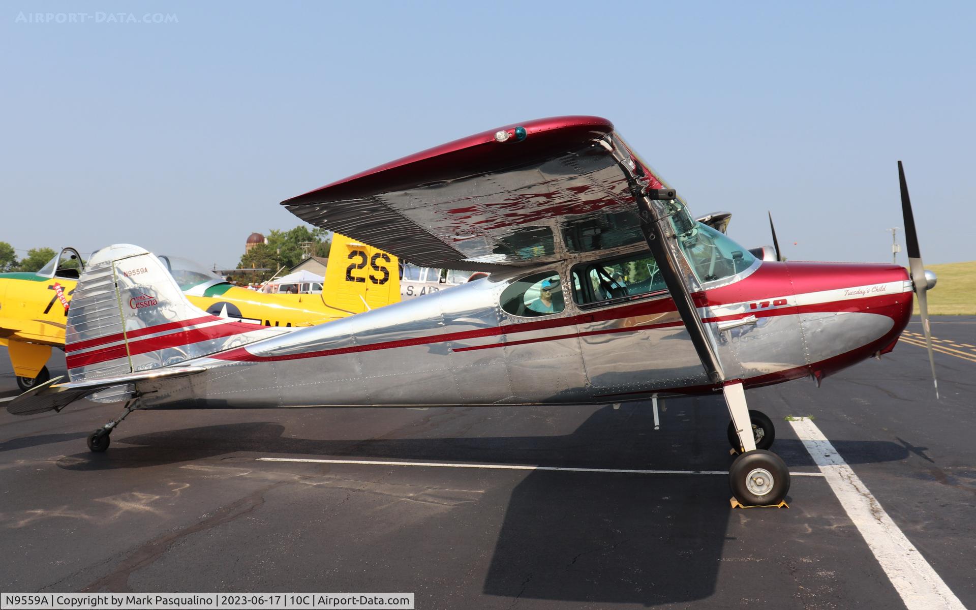 N9559A, 1949 Cessna 170A C/N 19120, Cessna 170A