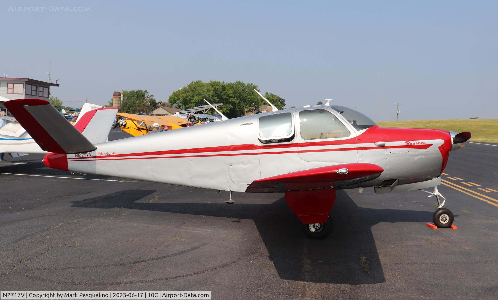 N2717V, 1947 Beech 35 Bonanza C/N D-93, Beech 35