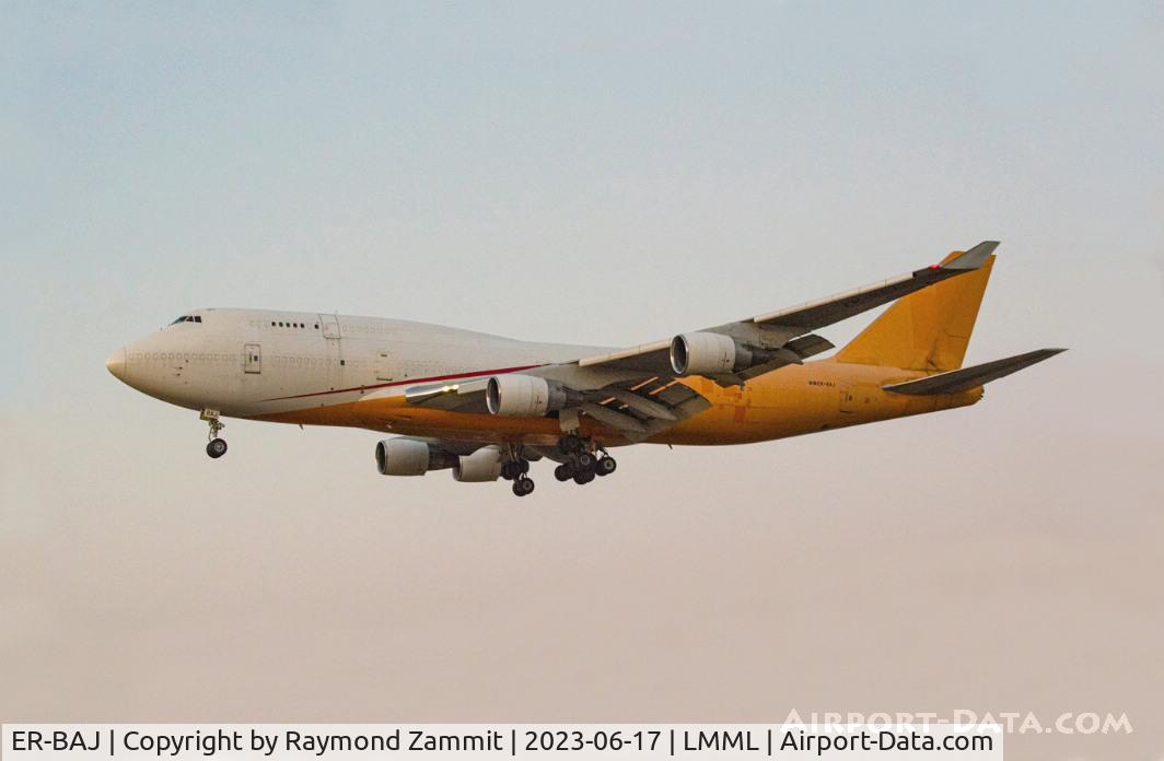 ER-BAJ, 1995 Boeing 747-412F C/N 27071, B747 ER-BAJ AeroTransCargo