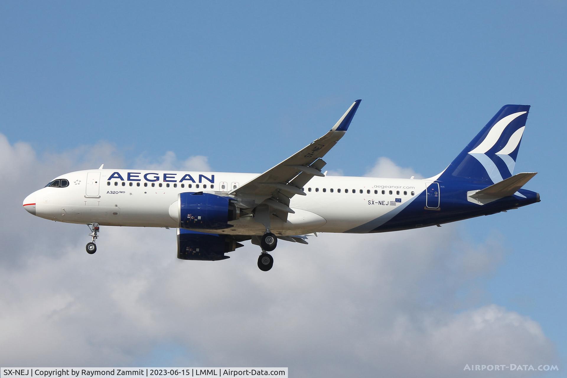 SX-NEJ, Airbus 320-271Neo C/N 11384, A320Neo SX-NEJ Aegean Airlines