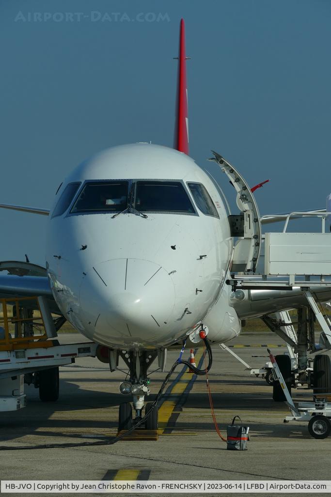 HB-JVO, 2009 Embraer 190LR (ERJ-190-100LR) C/N 19000294, LX242 to Zurich