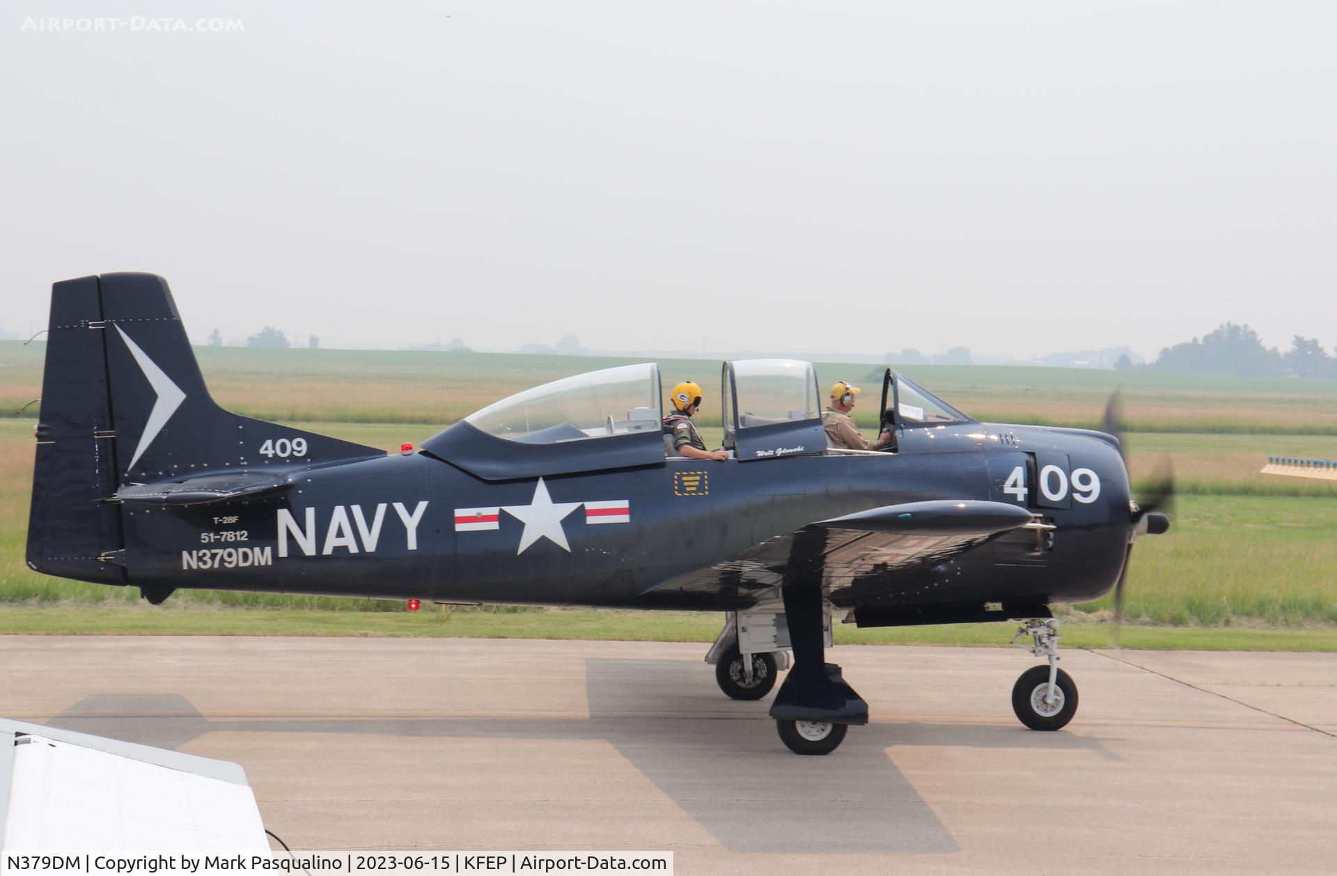 N379DM, 1951 North American T-28A Trojan C/N 174-665, North American T-28F
