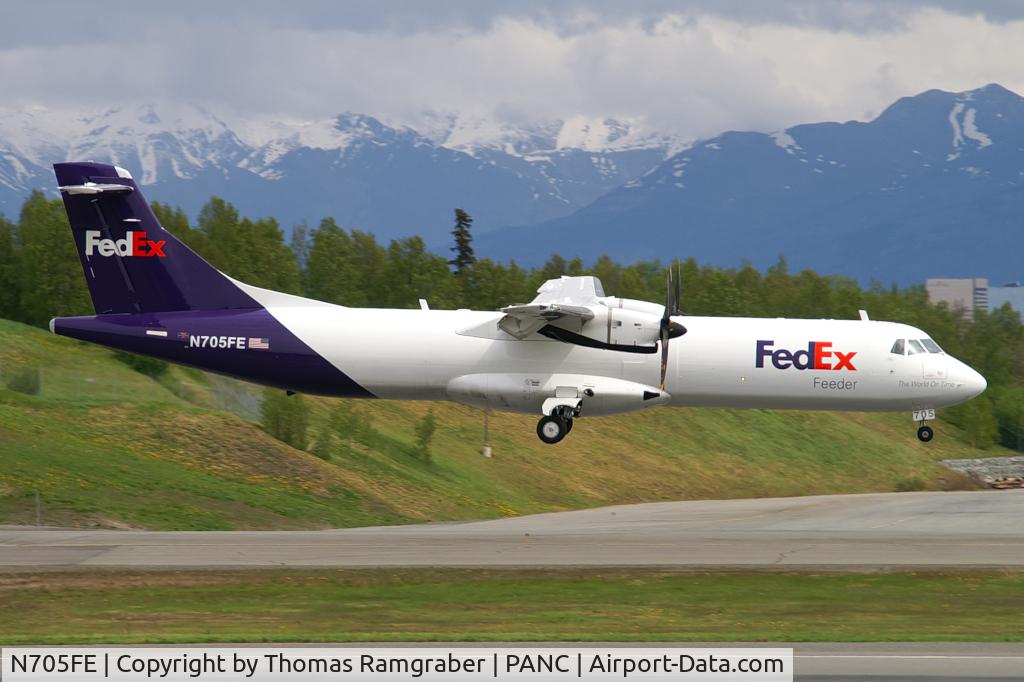 N705FE, 2022 ATR 72-600F (72-212A) C/N 1736, FedEx - Federal Express ATR 72-600F (72-212A)