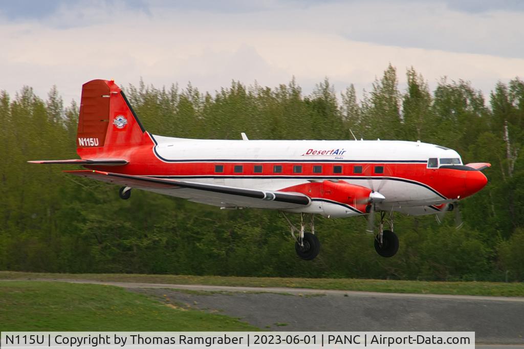 N115U, Basler BT-67 C/N 33567, Desert Air Transport Basler BT-67