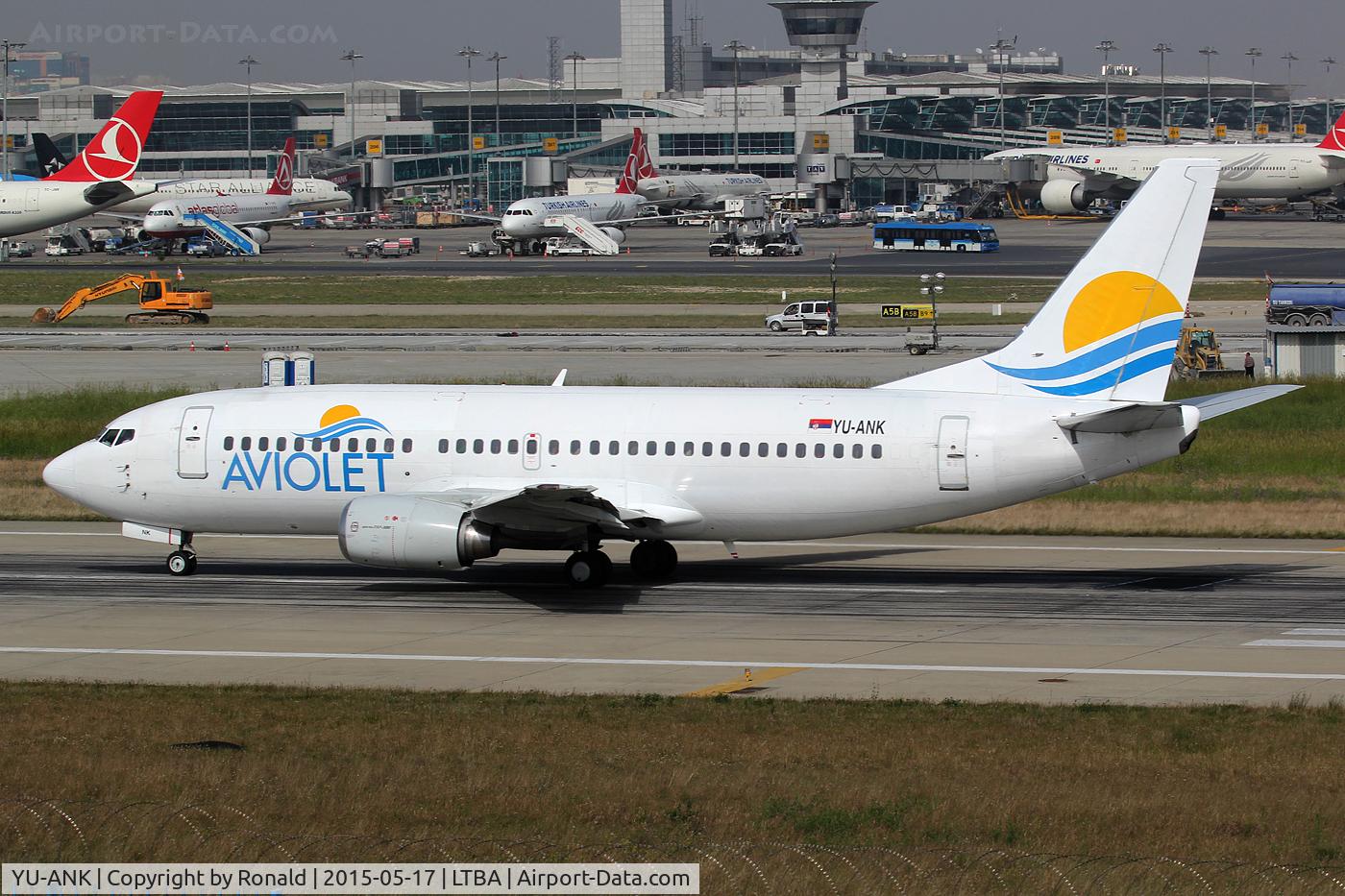 YU-ANK, 1986 Boeing 737-3H9 C/N 23715/1310, at ist