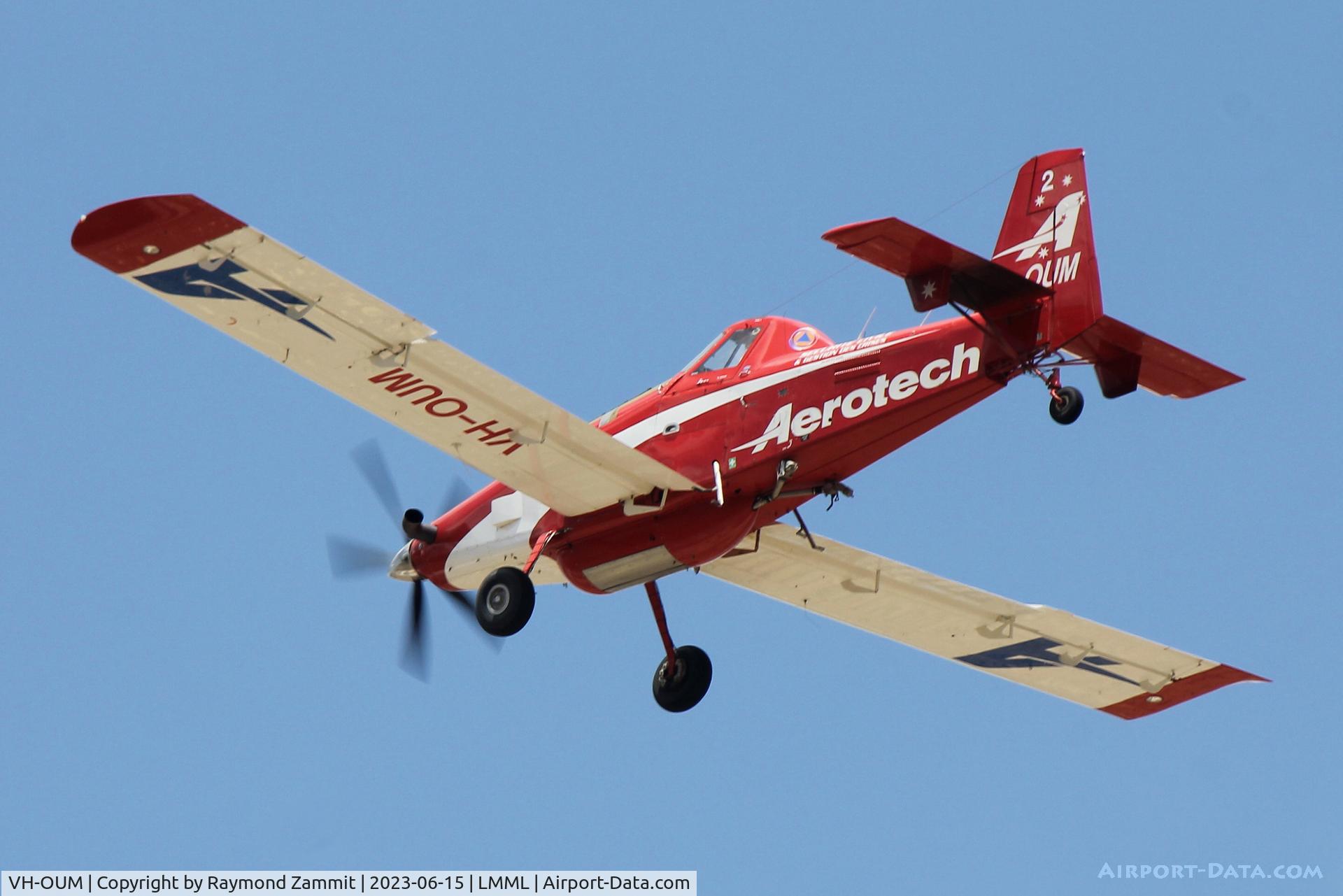 VH-OUM, Air Tractor AT-802A C/N 802A-0764, Air Tractor AT-802A VH-OUM Aerotech Australasia