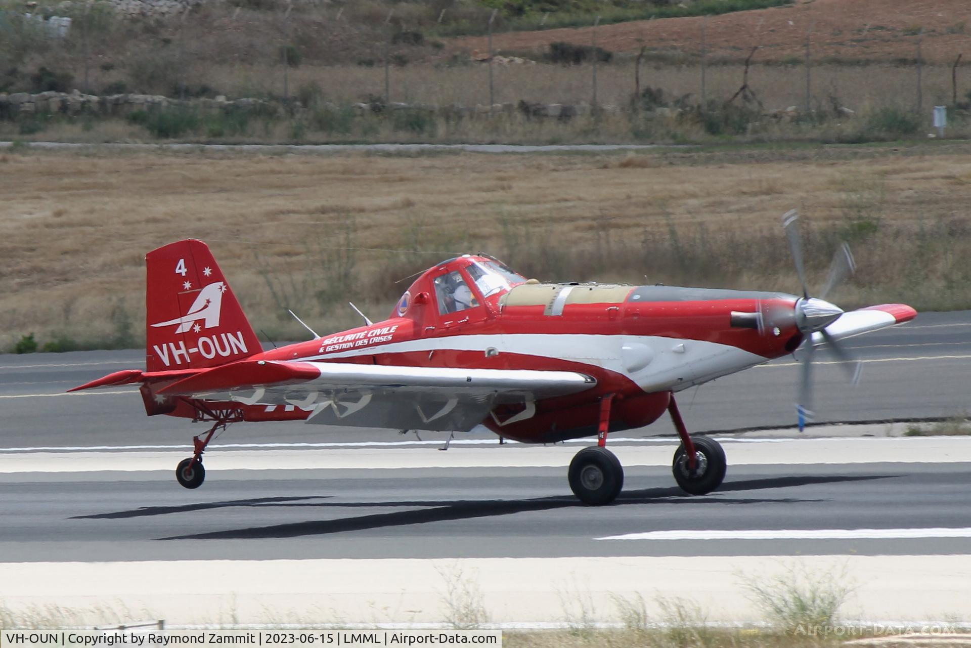 VH-OUN, 2018 Air Tractor AT-802A C/N 802A-0765, Air Tractor AT-802A VH-OUN Aerotech Australasia