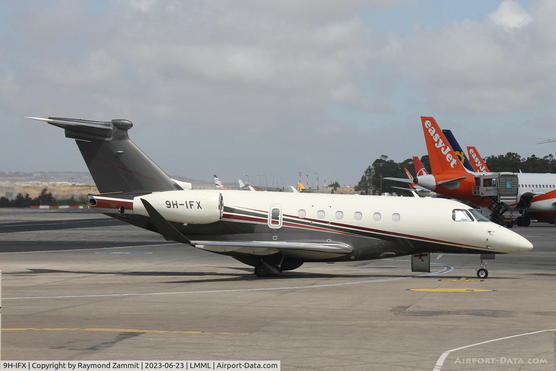 9H-IFX, 2019 Embraer EMB-550 Praetor 600 C/N 55020122, Embraer EMB-550 Praetor 600 9H-IFX Flexjet Operations Malta